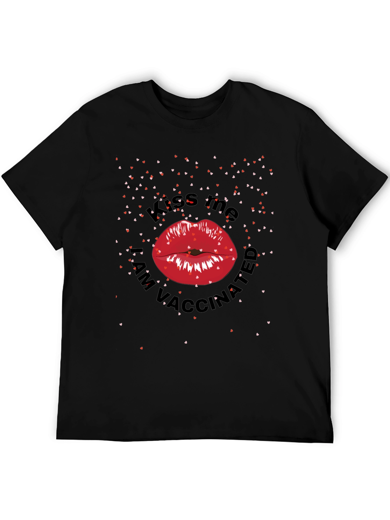 Kiss Me Im Vaccinated T-Shirt
