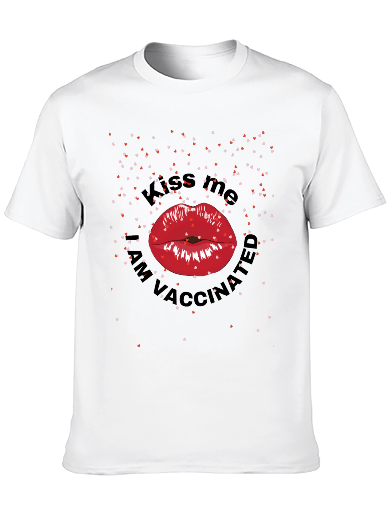Kiss Me Im Vaccinated T-Shirt