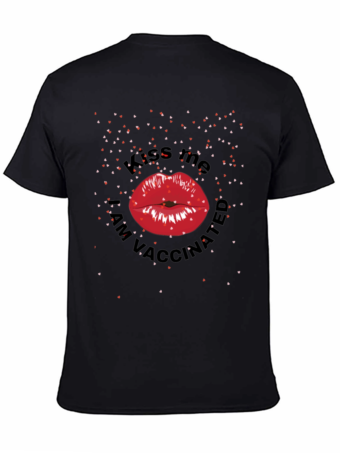 Kiss Me Im Vaccinated T-Shirt