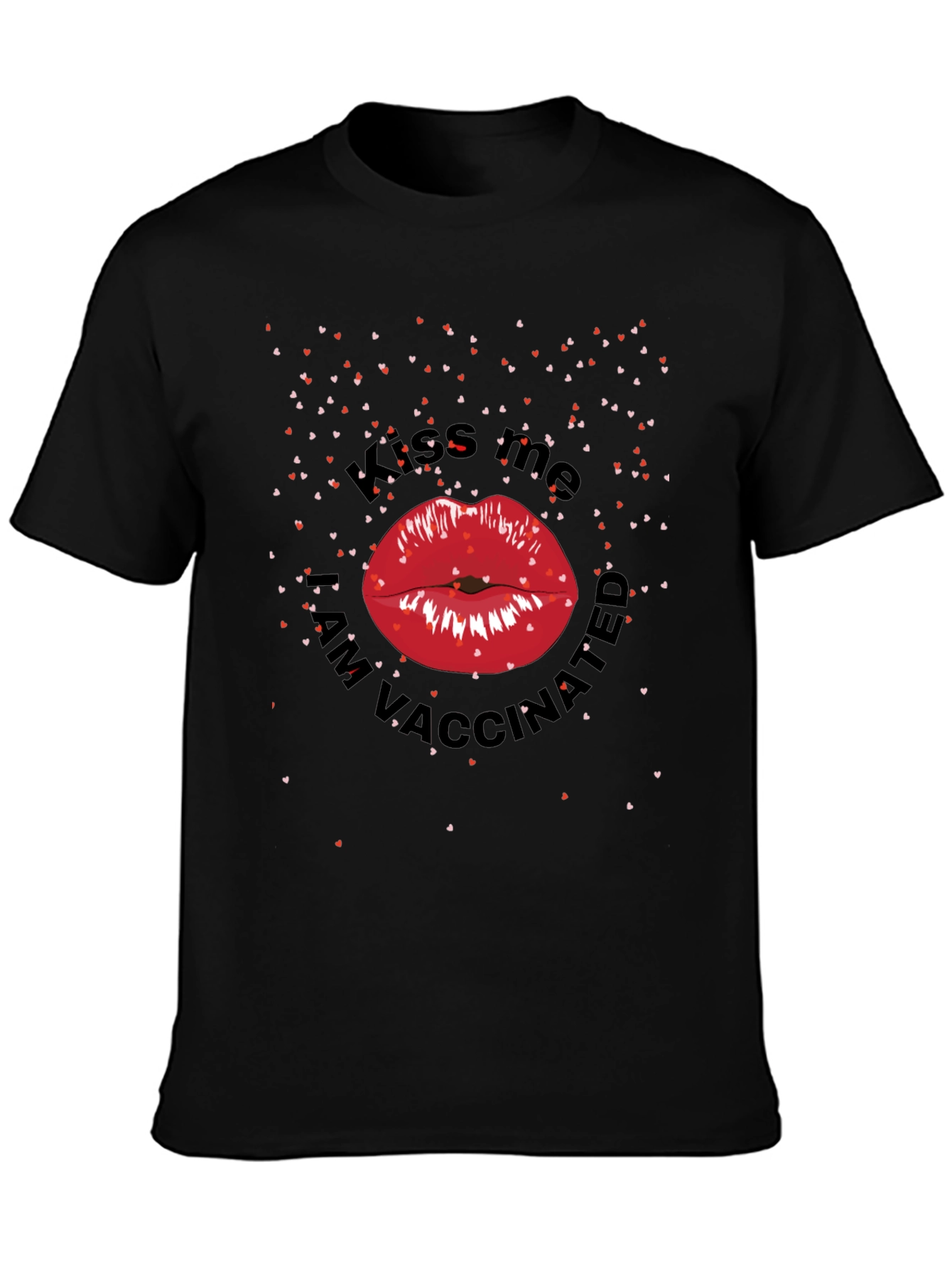 Kiss Me Im Vaccinated T-Shirt