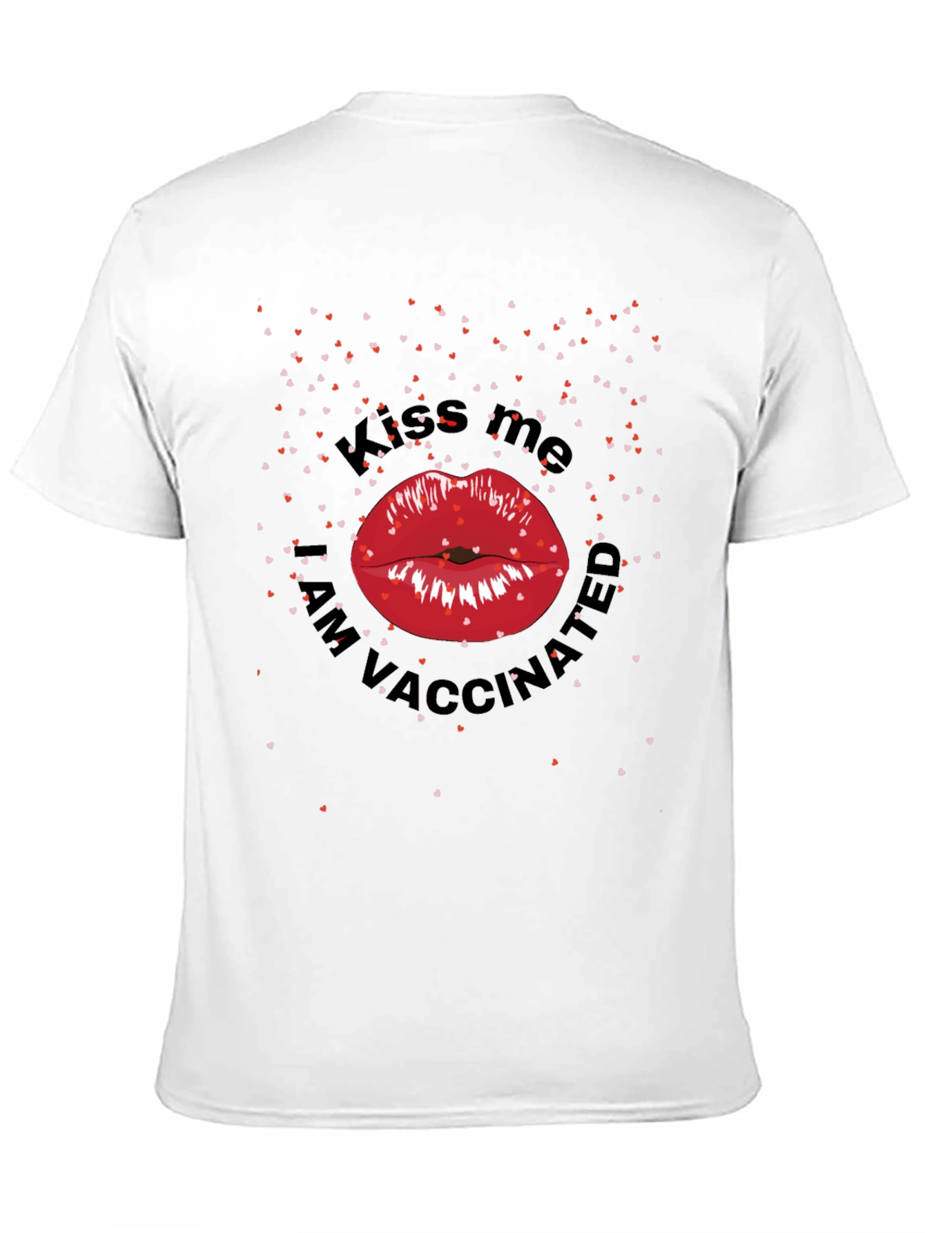 Kiss Me Im Vaccinated T-Shirt