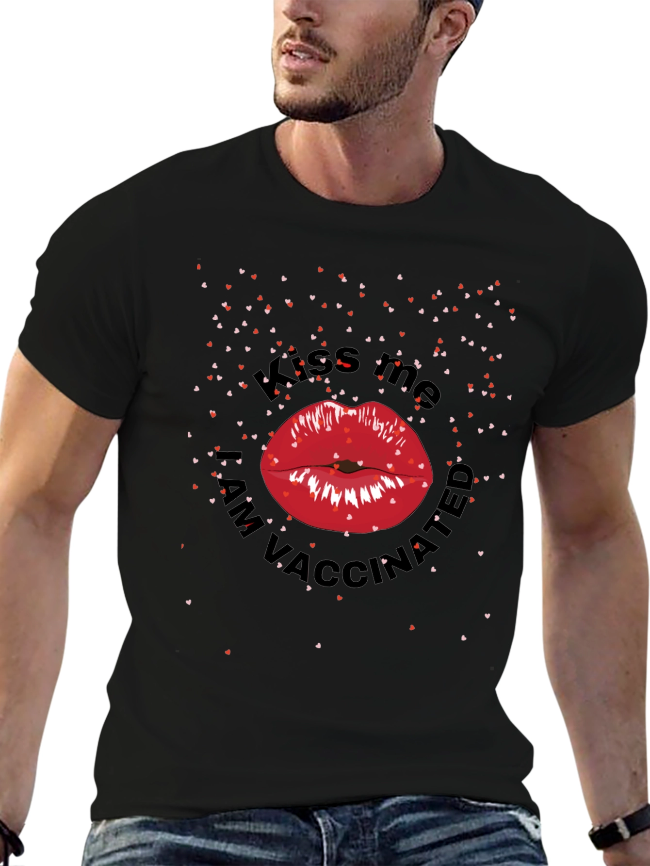 Kiss Me Im Vaccinated T-Shirt