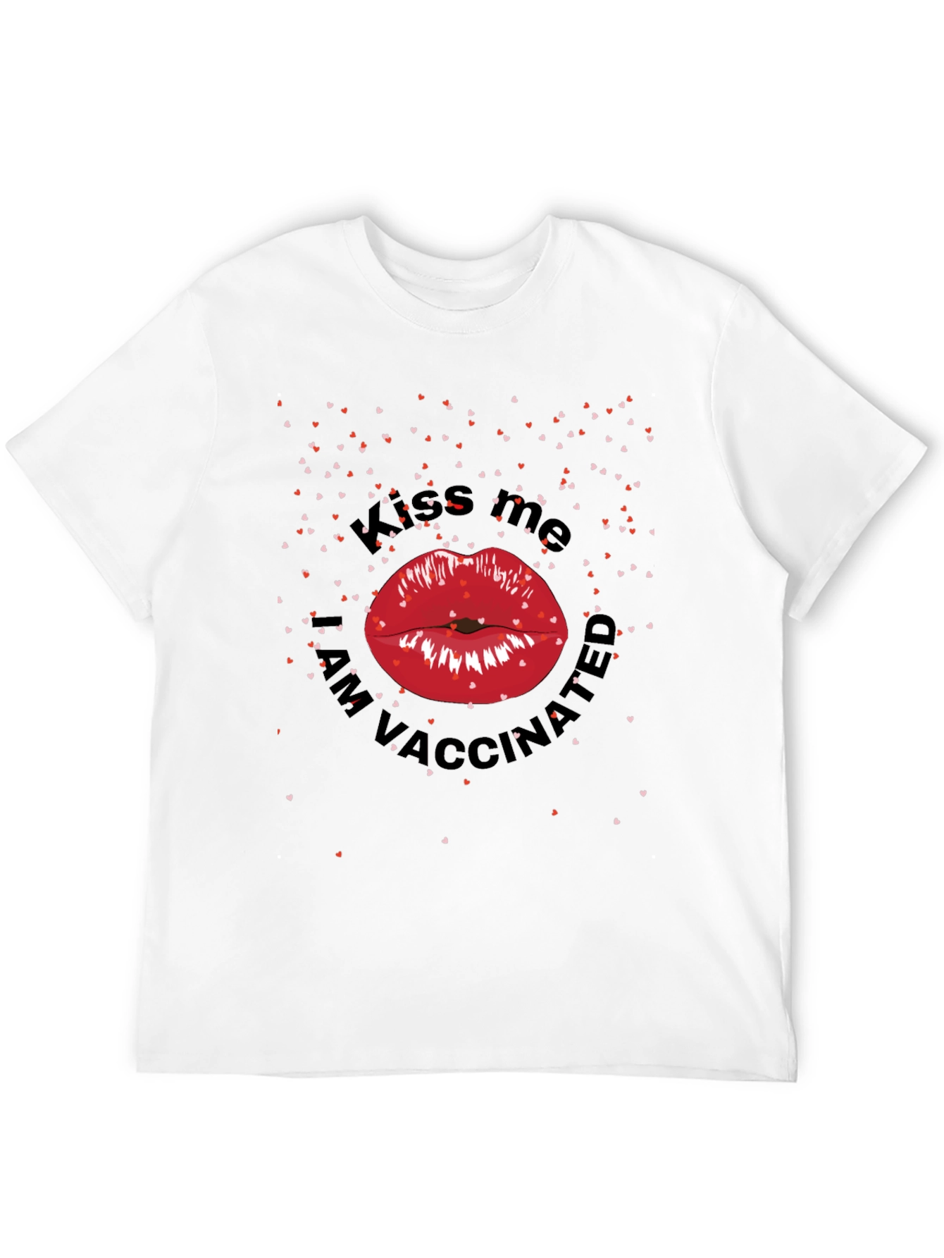 Kiss Me Im Vaccinated T-Shirt