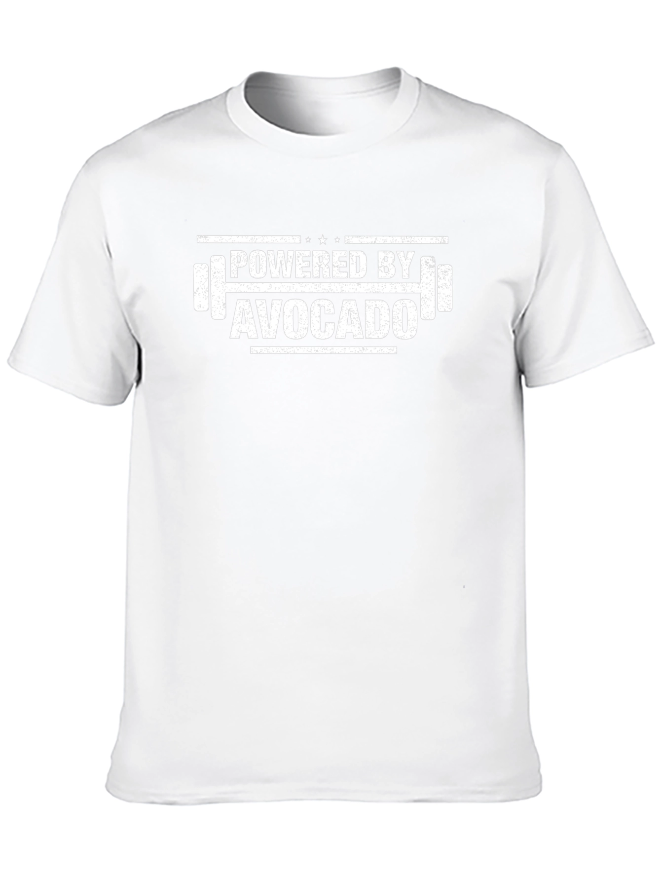 Powered By Avocado Black T-Shirt