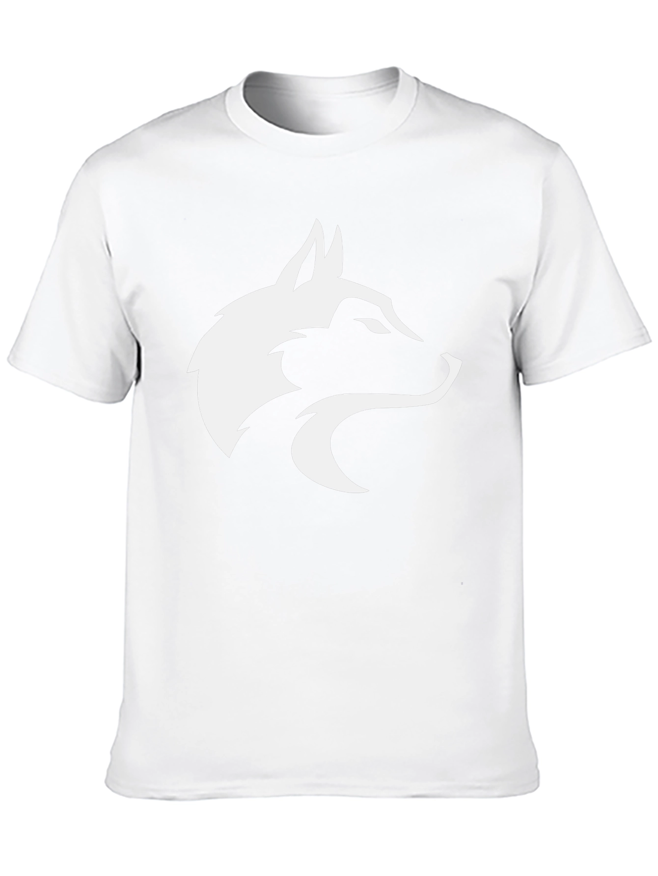 Black Wolf Graphic Tee - Stylish Mens T-Shirt