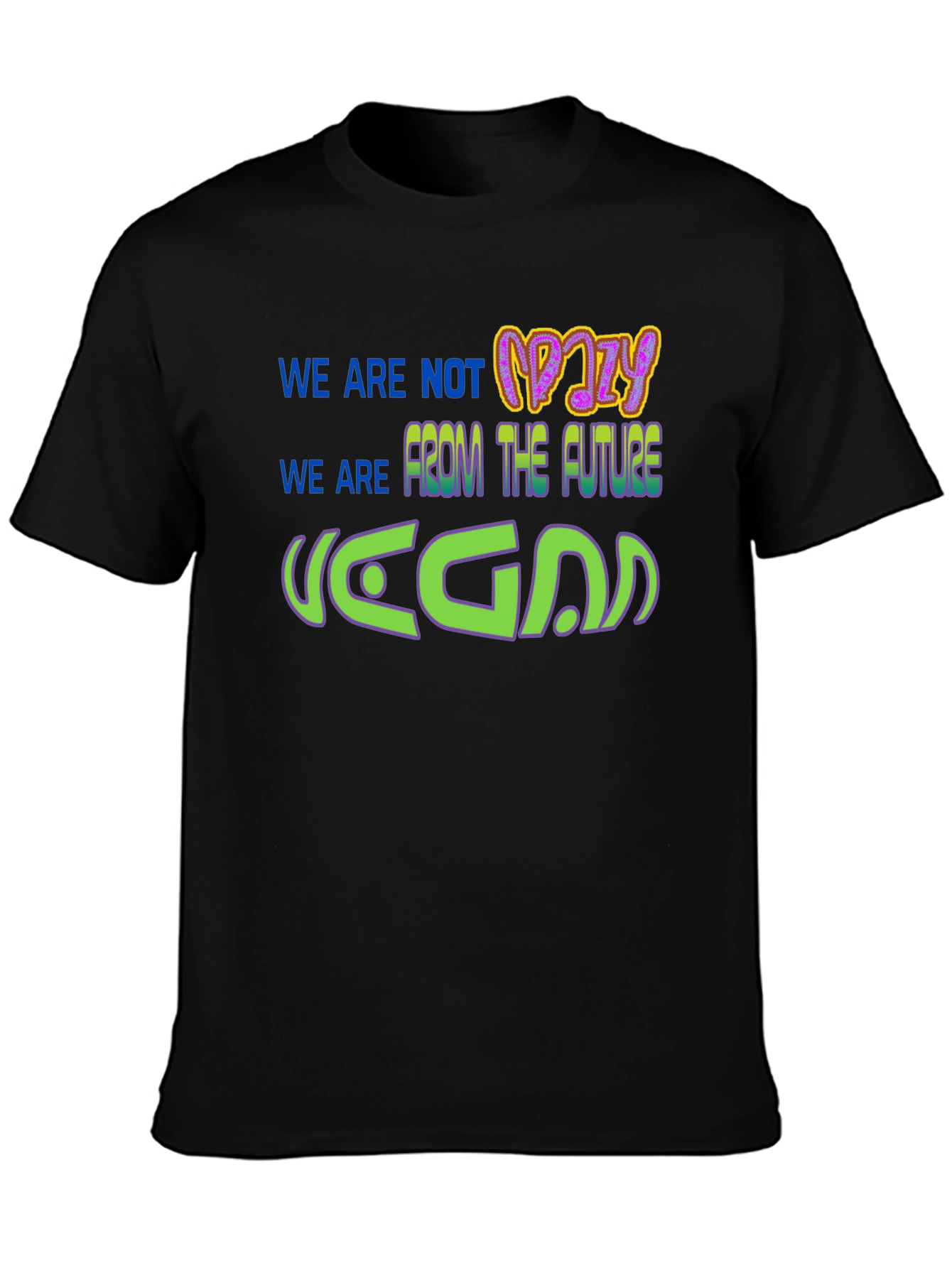 Vegan From The Future Graphic T-Shirt