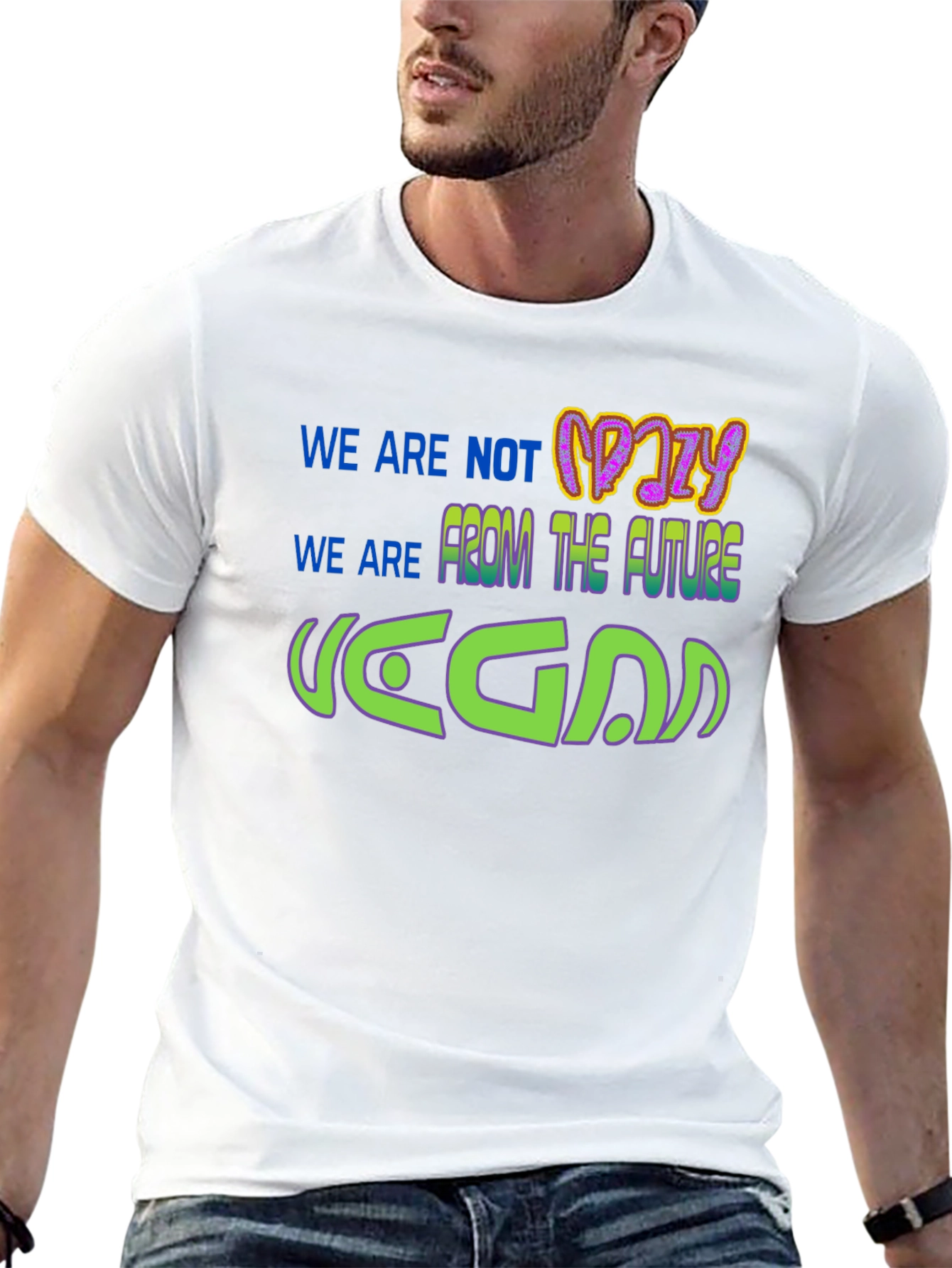 Vegan From The Future Graphic T-Shirt