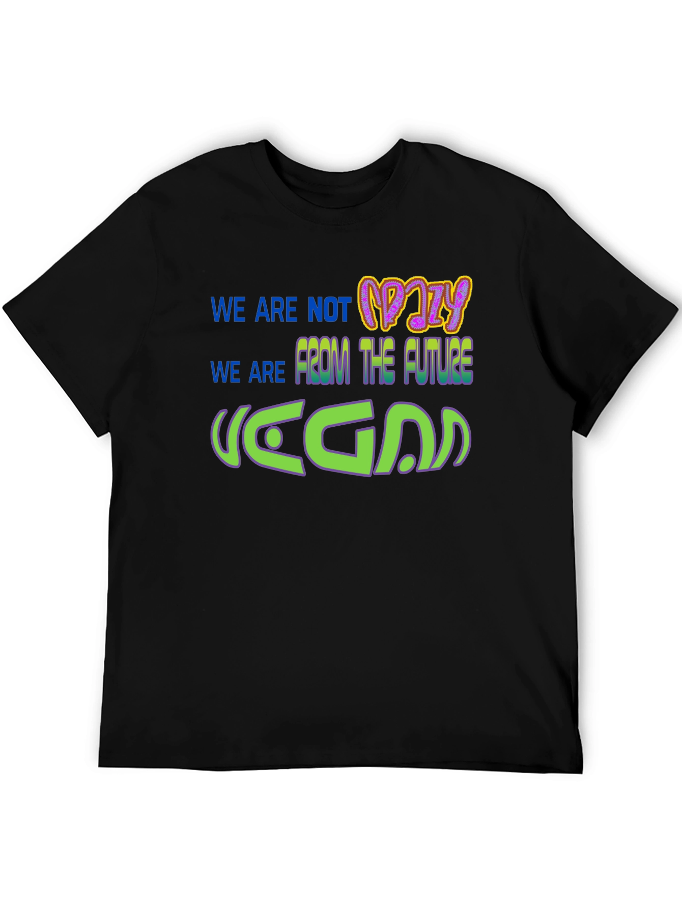 Vegan From The Future Graphic T-Shirt