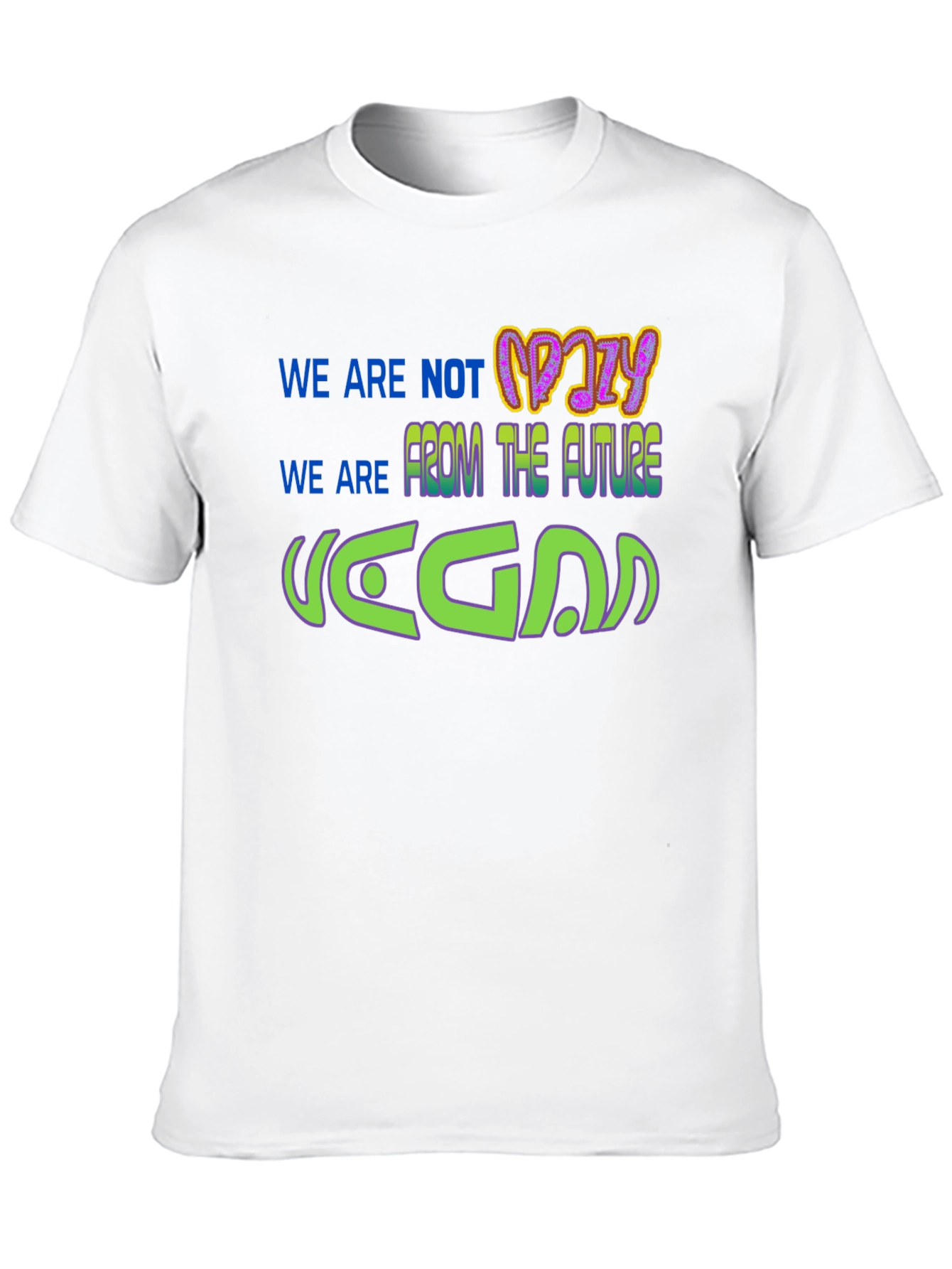 Vegan From The Future Graphic T-Shirt