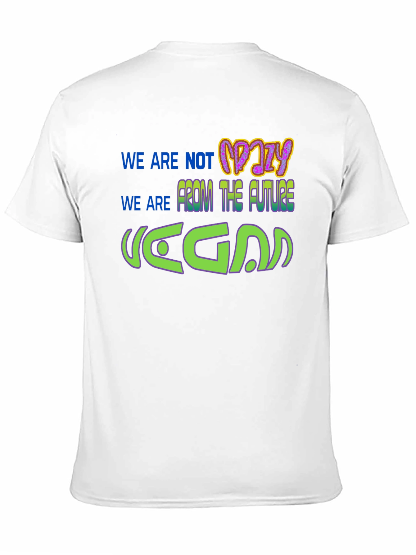 Vegan From The Future Graphic T-Shirt