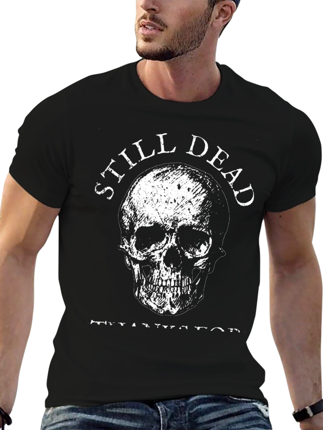 Still Dead T-Shirt - Skull Graphic Tee