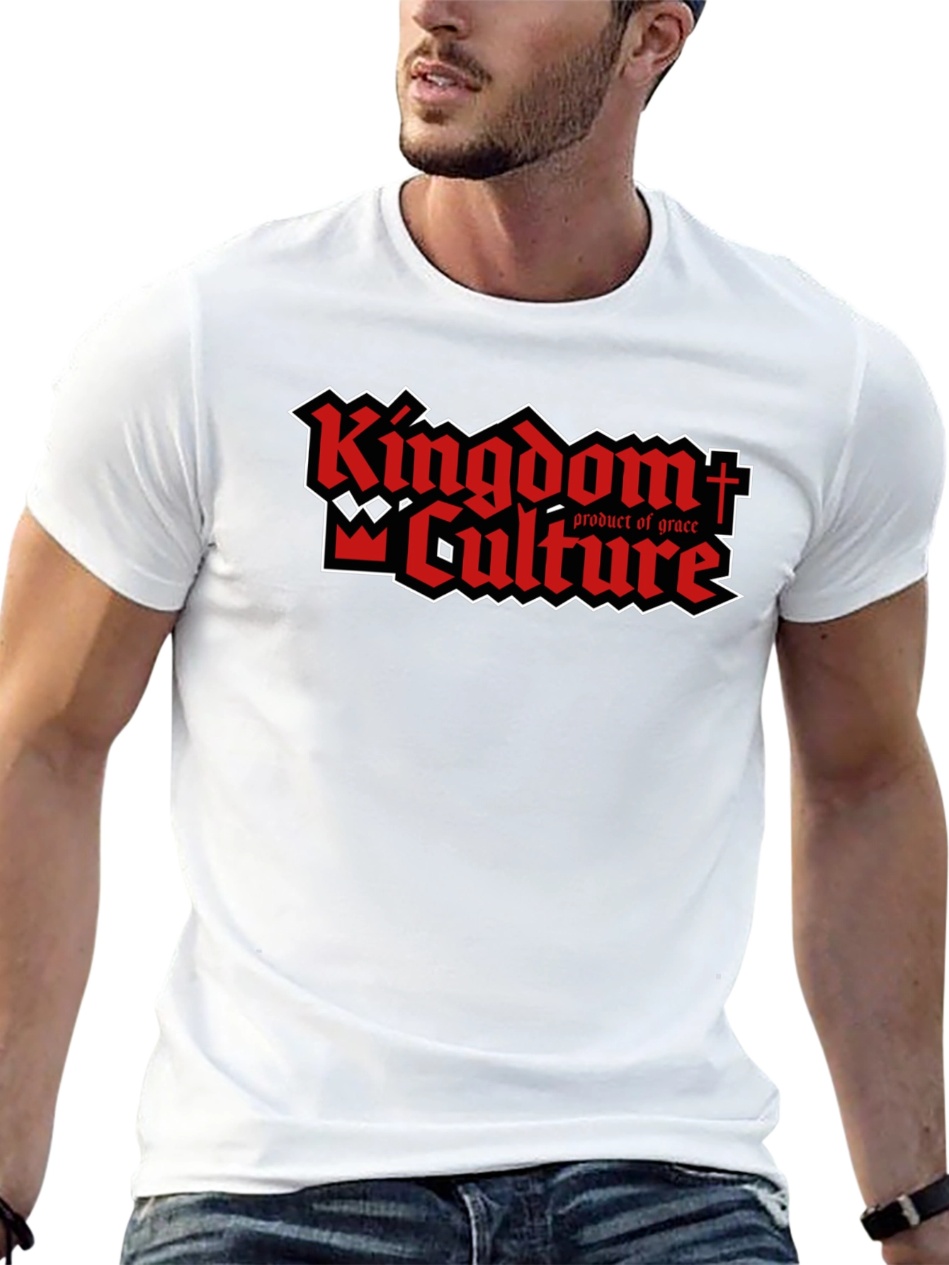 Kingdom Culture Black Graphic Tee