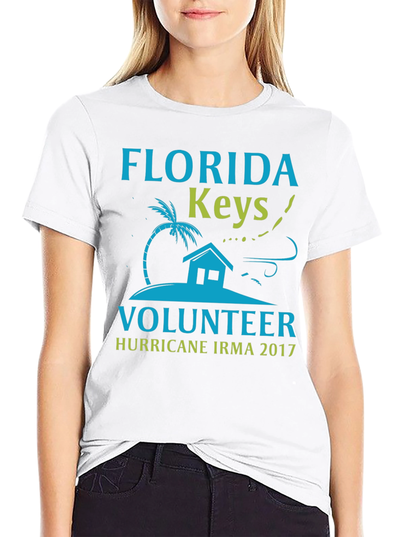 Florida Keys Volunteer Hurricane Irma 2017 T-Shirt
