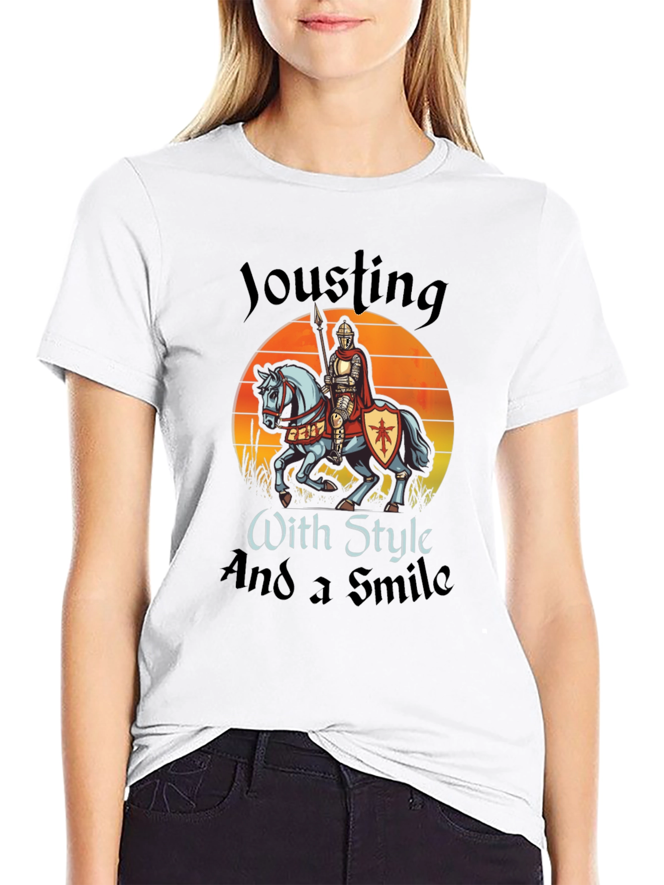 Jousting With Style Graphic Tee