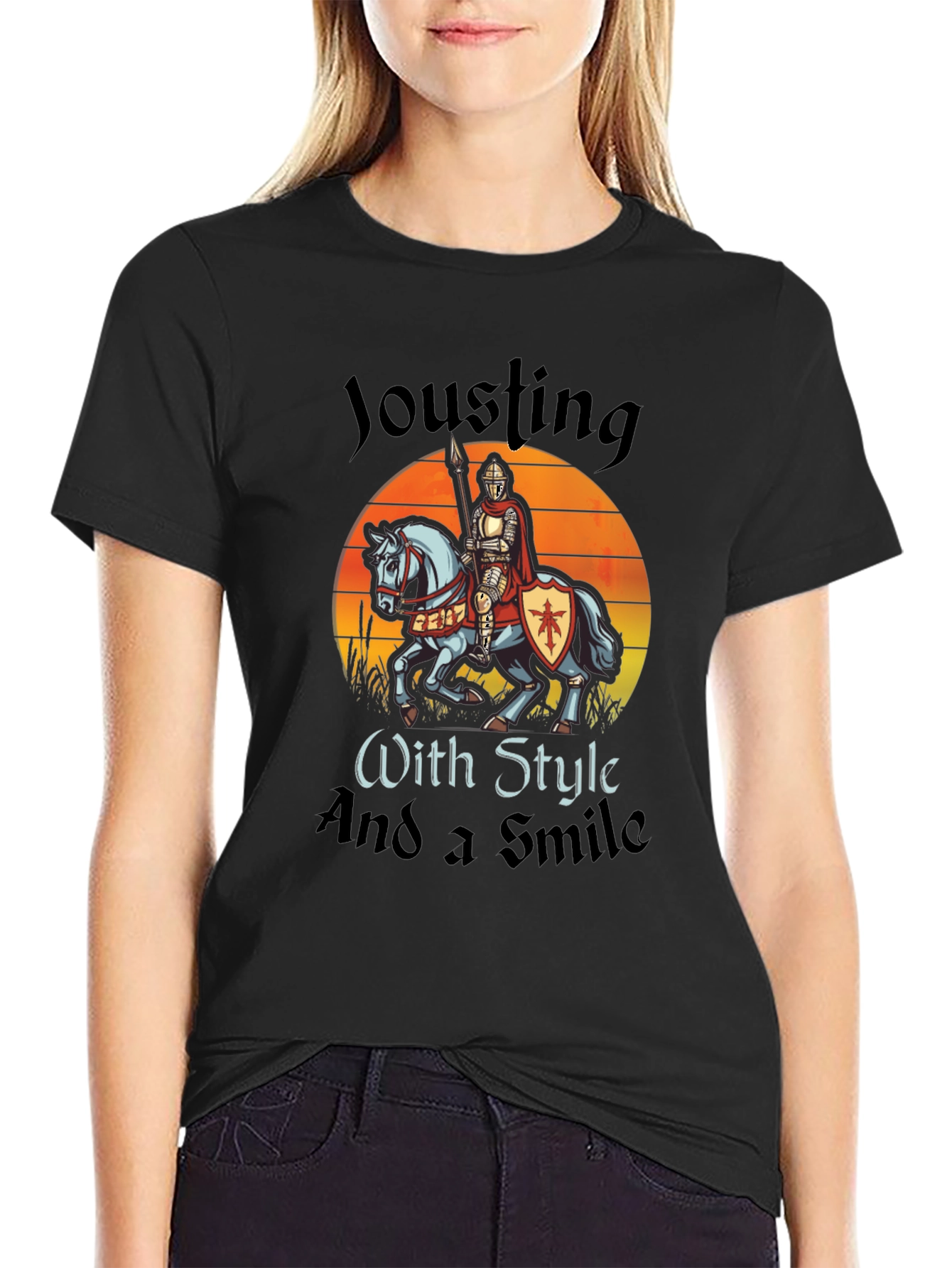 Jousting With Style Graphic Tee