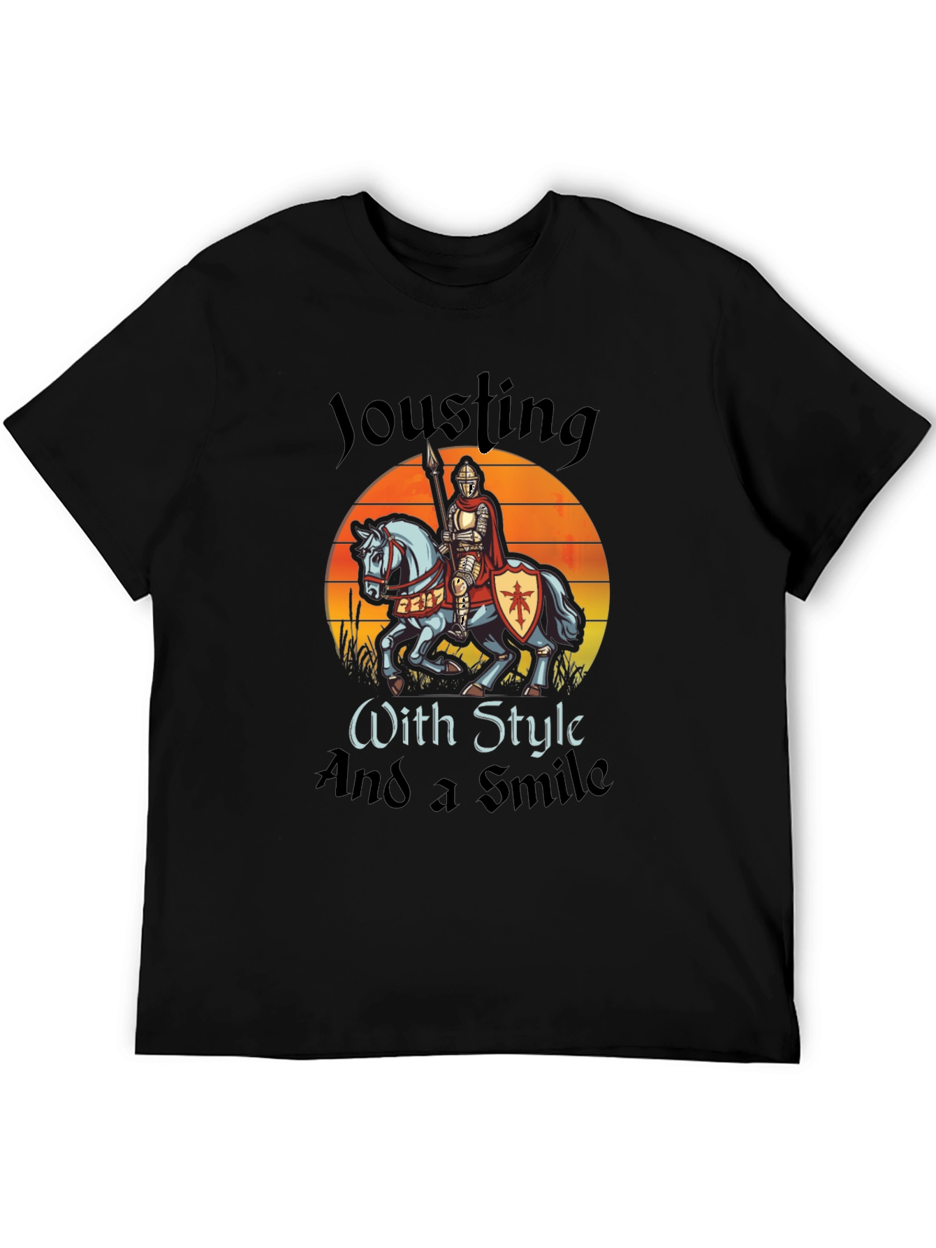 Jousting With Style Graphic Tee