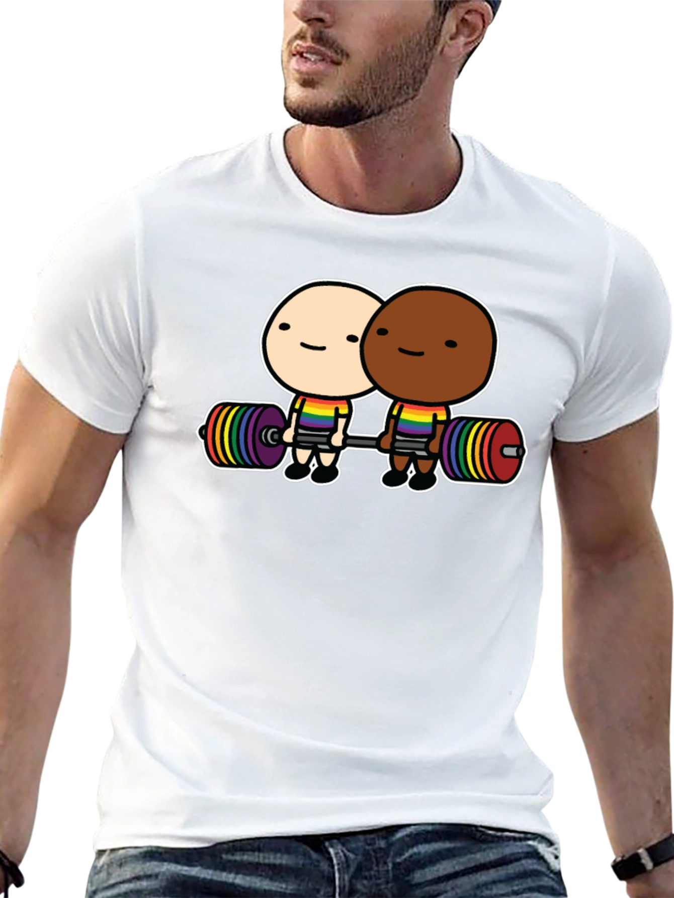 LGBT Lifting Buddies Tee