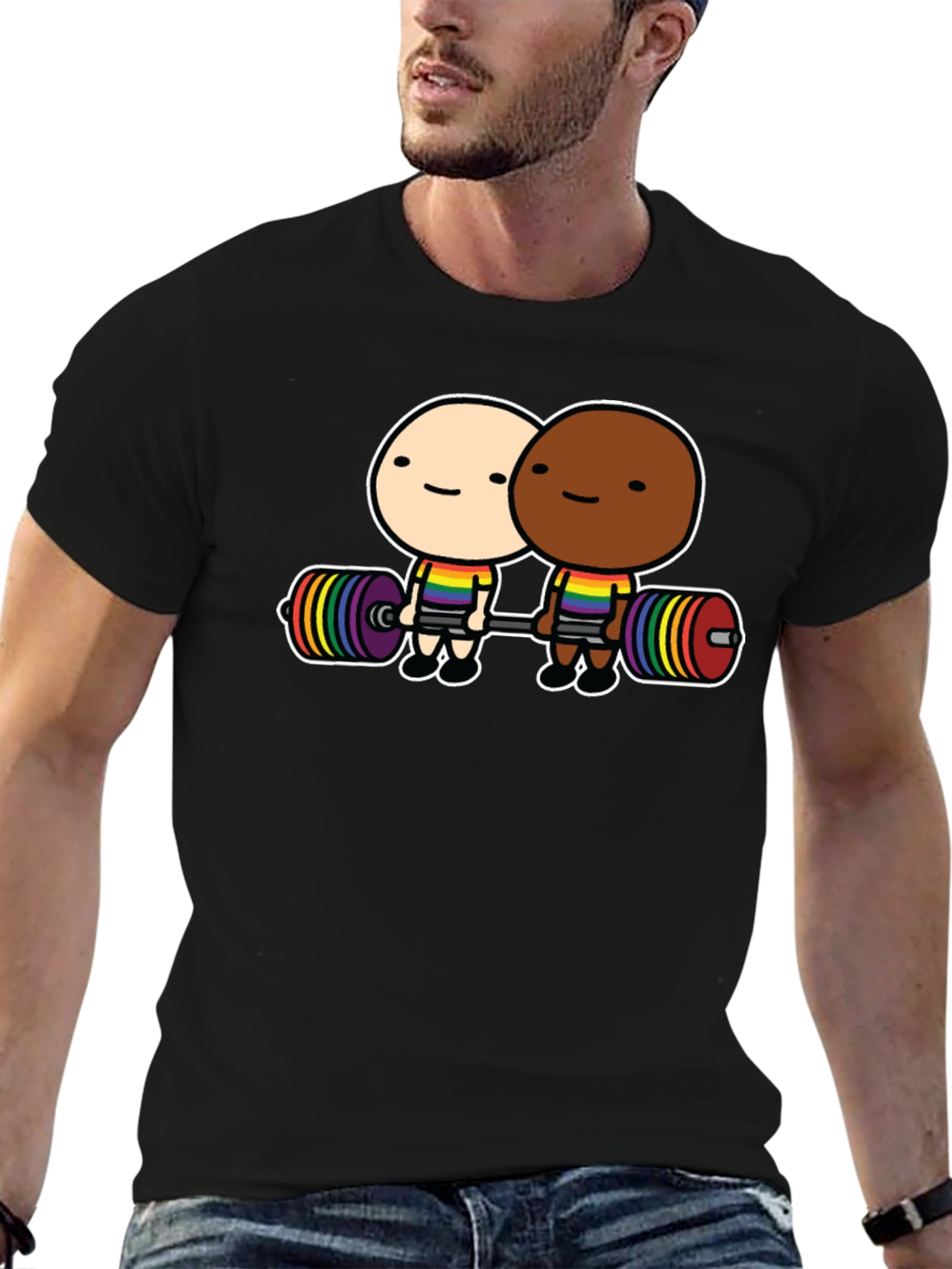 LGBT Lifting Buddies Tee