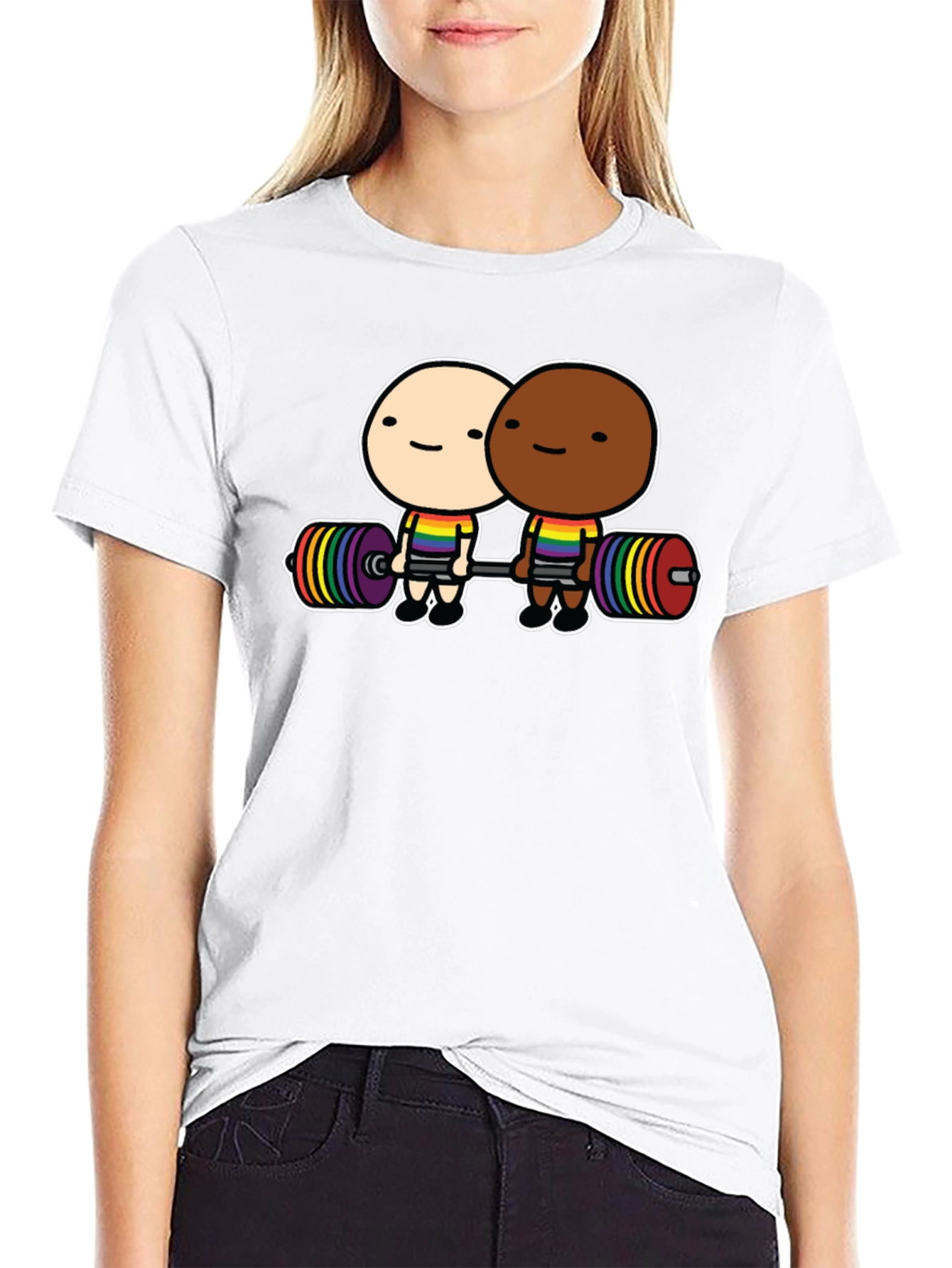 LGBT Lifting Buddies Tee