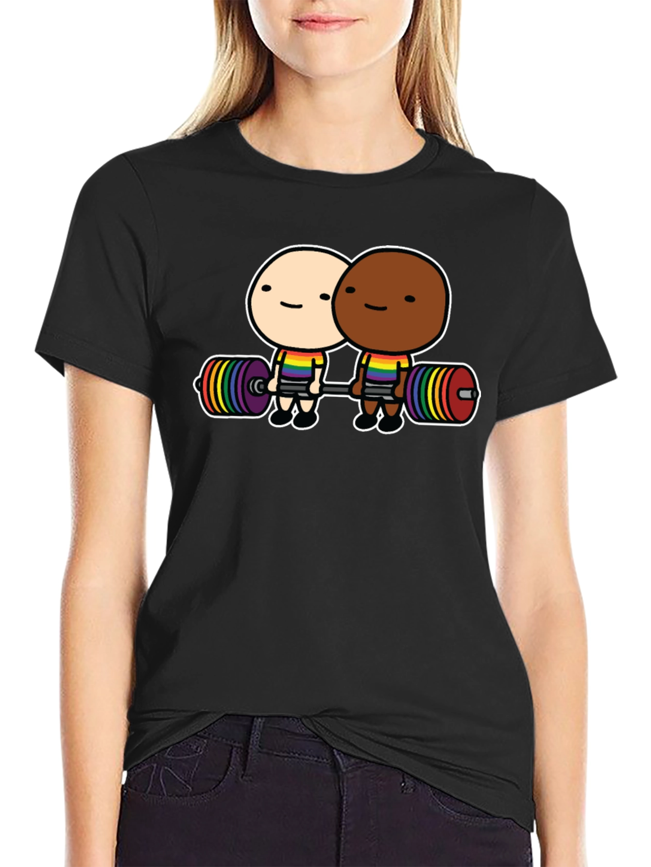 LGBT Lifting Buddies Tee