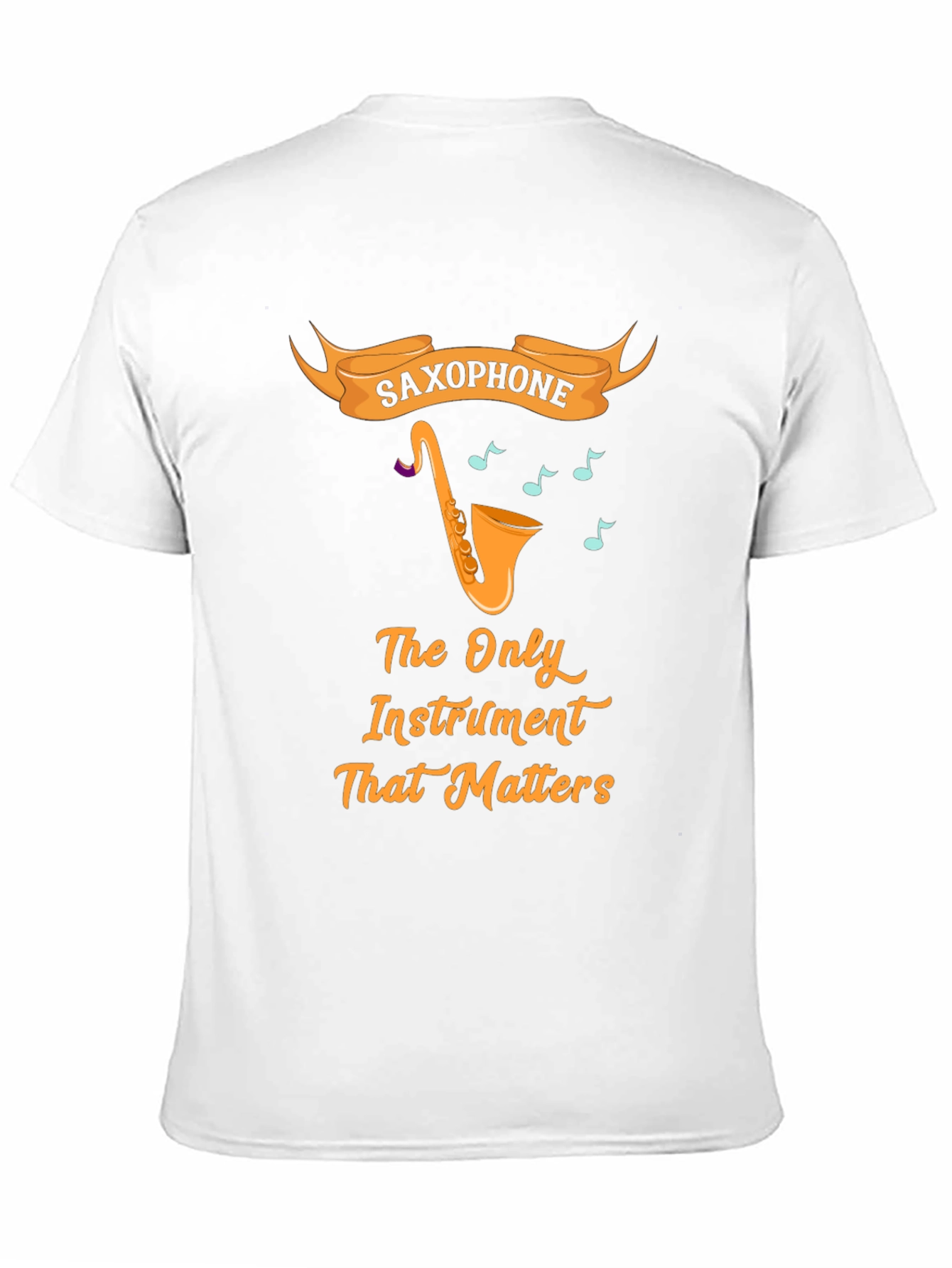 Saxophone Instrument T-Shirt for Music Lovers