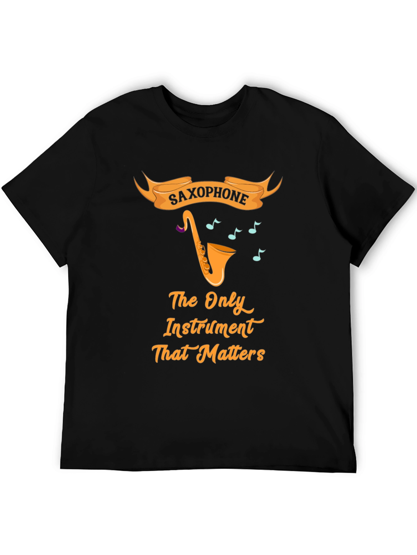 Saxophone Instrument T-Shirt for Music Lovers