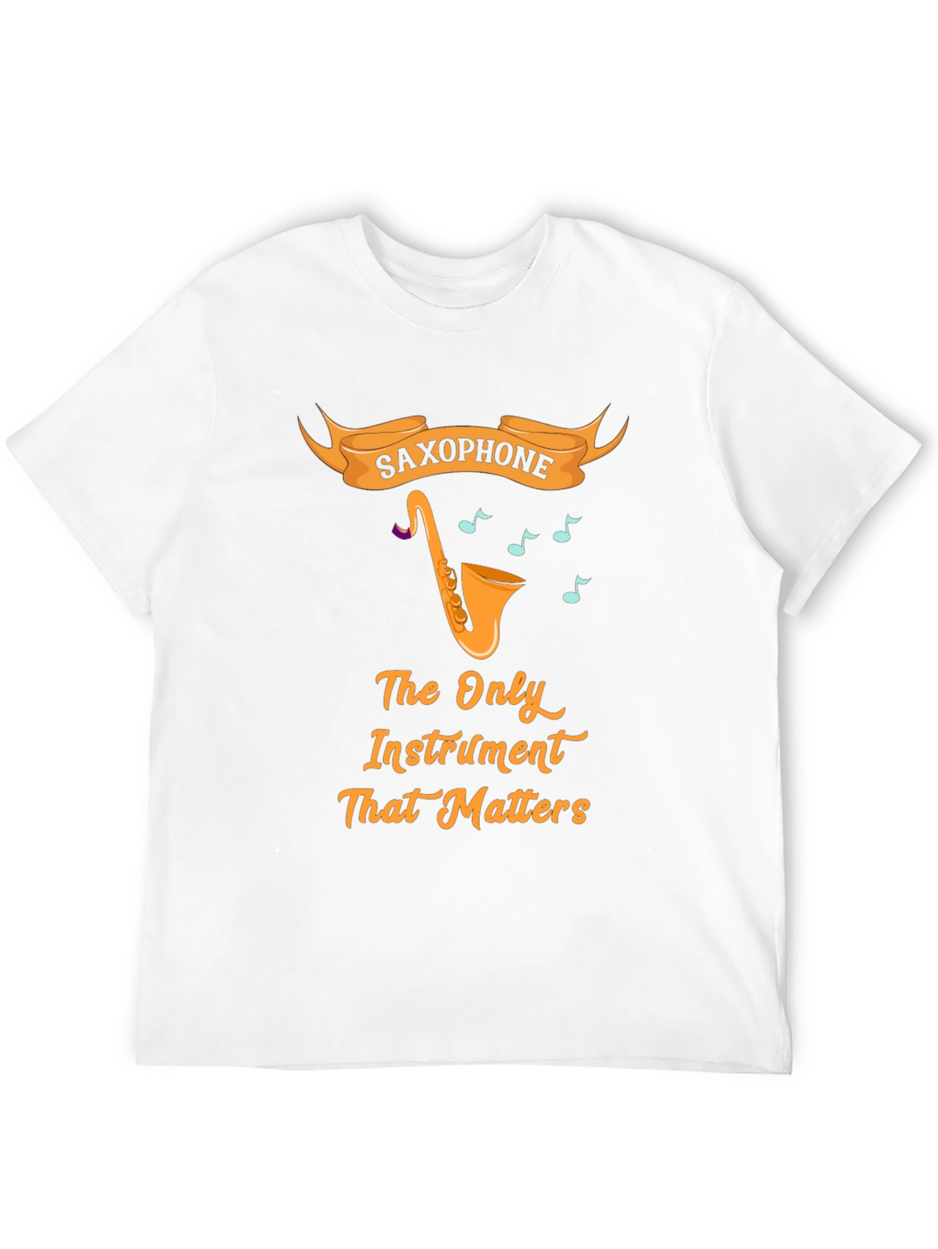 Saxophone Instrument T-Shirt for Music Lovers