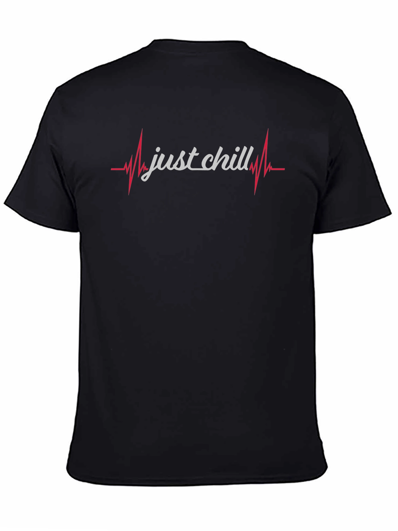 Just Chill Heartbeat T-Shirt - Relaxed Comfort