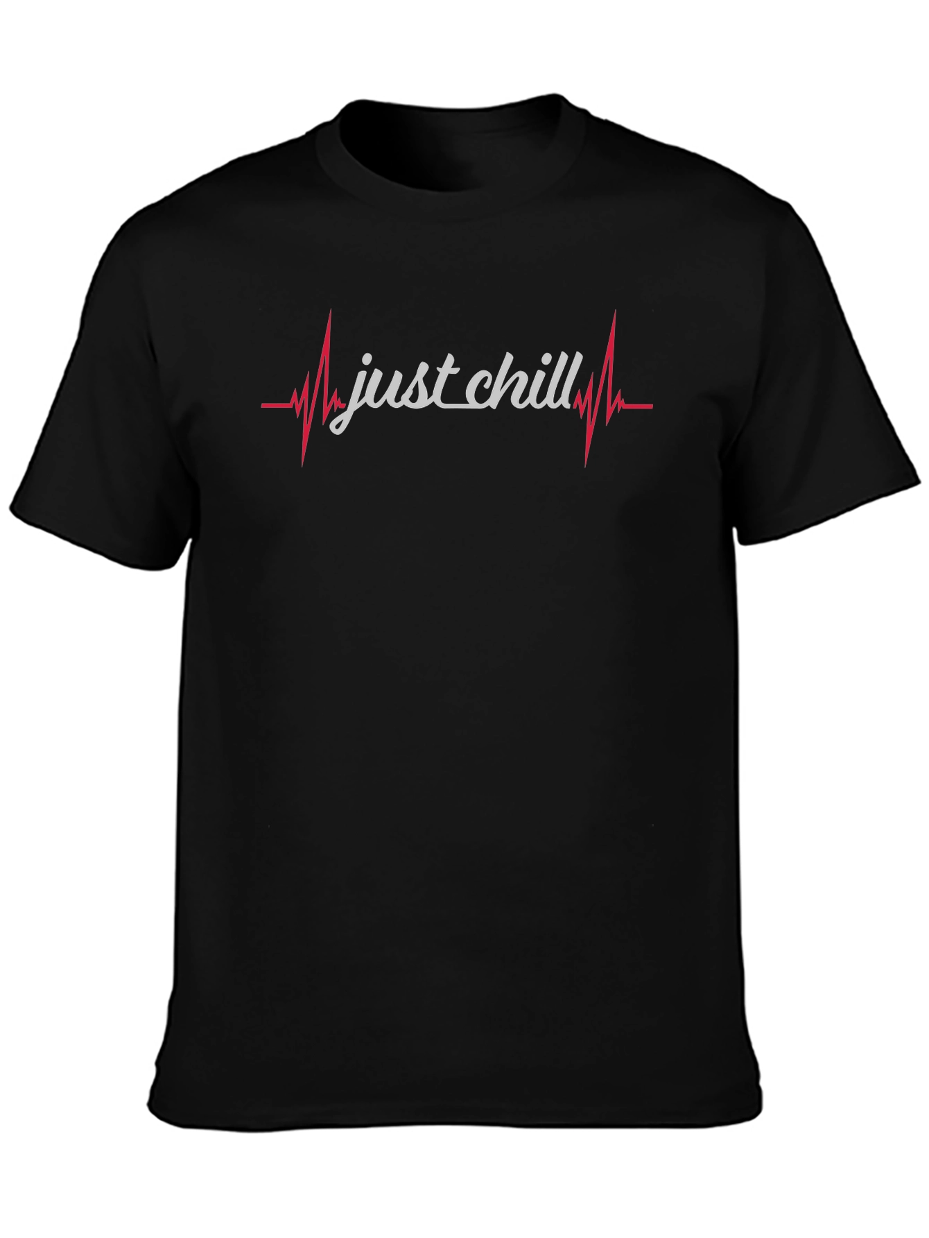 Just Chill Heartbeat T-Shirt - Relaxed Comfort