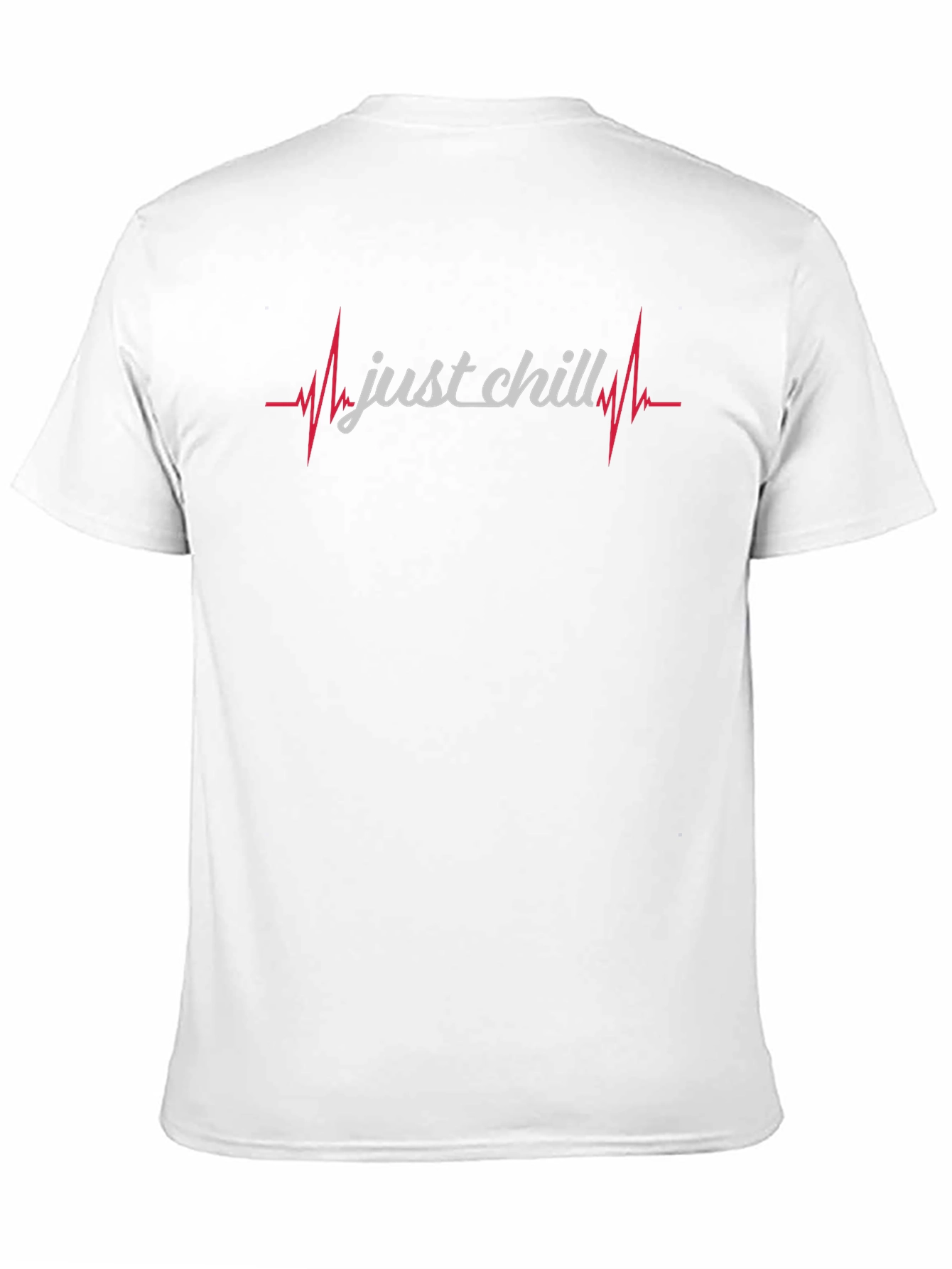 Just Chill Heartbeat T-Shirt - Relaxed Comfort