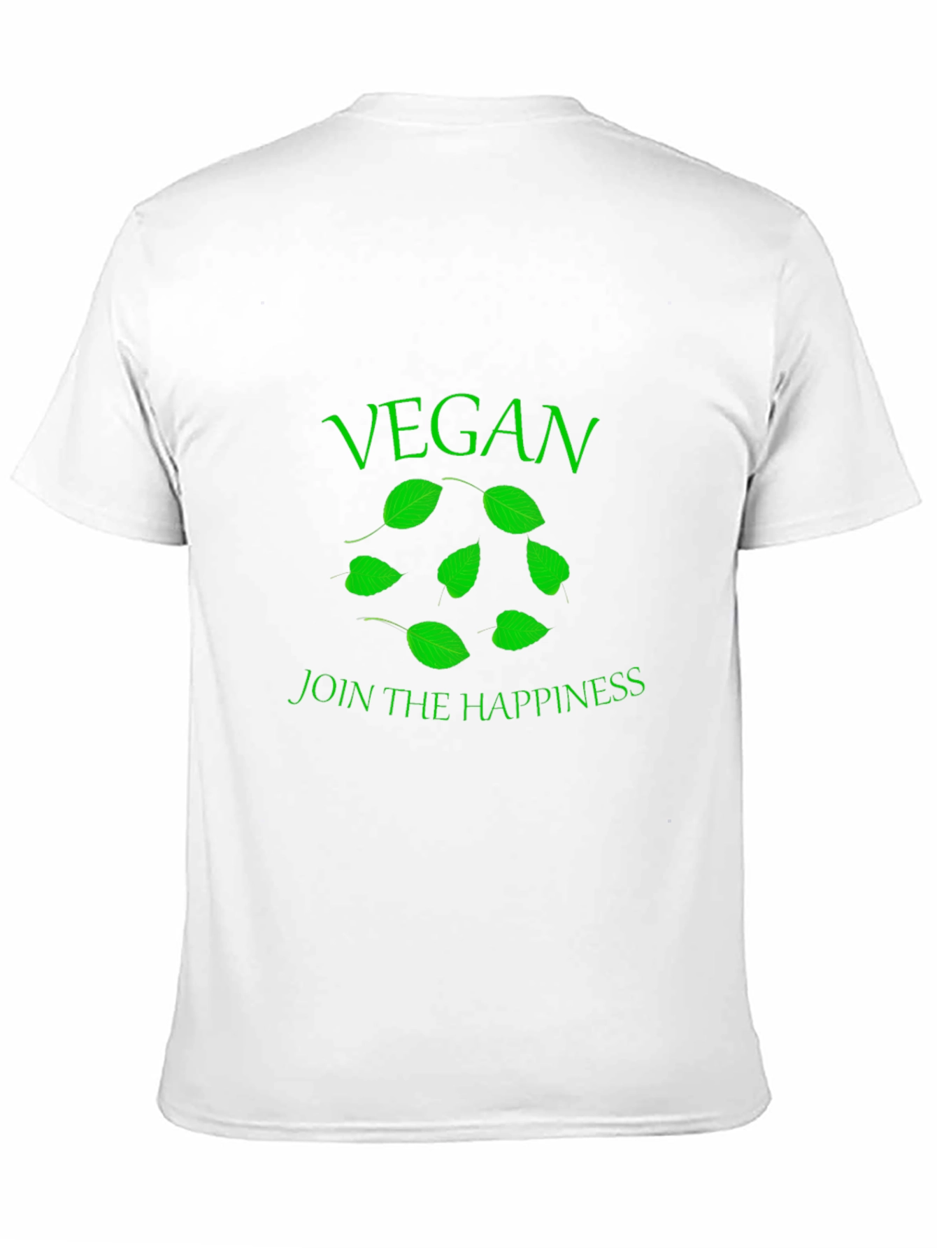 Vegan Happiness Black T-Shirt
