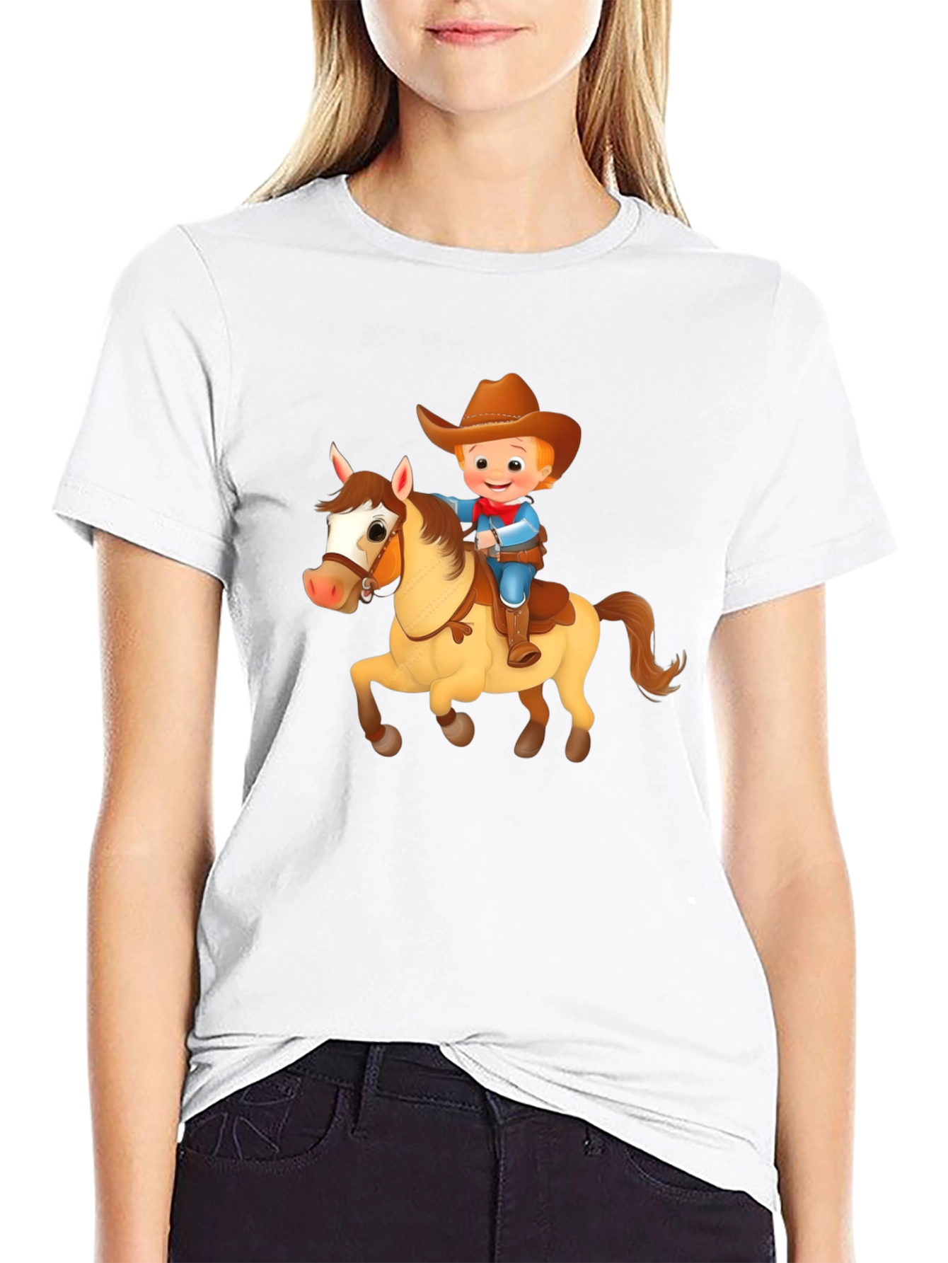 Cowboy Rider Graphic T-Shirt