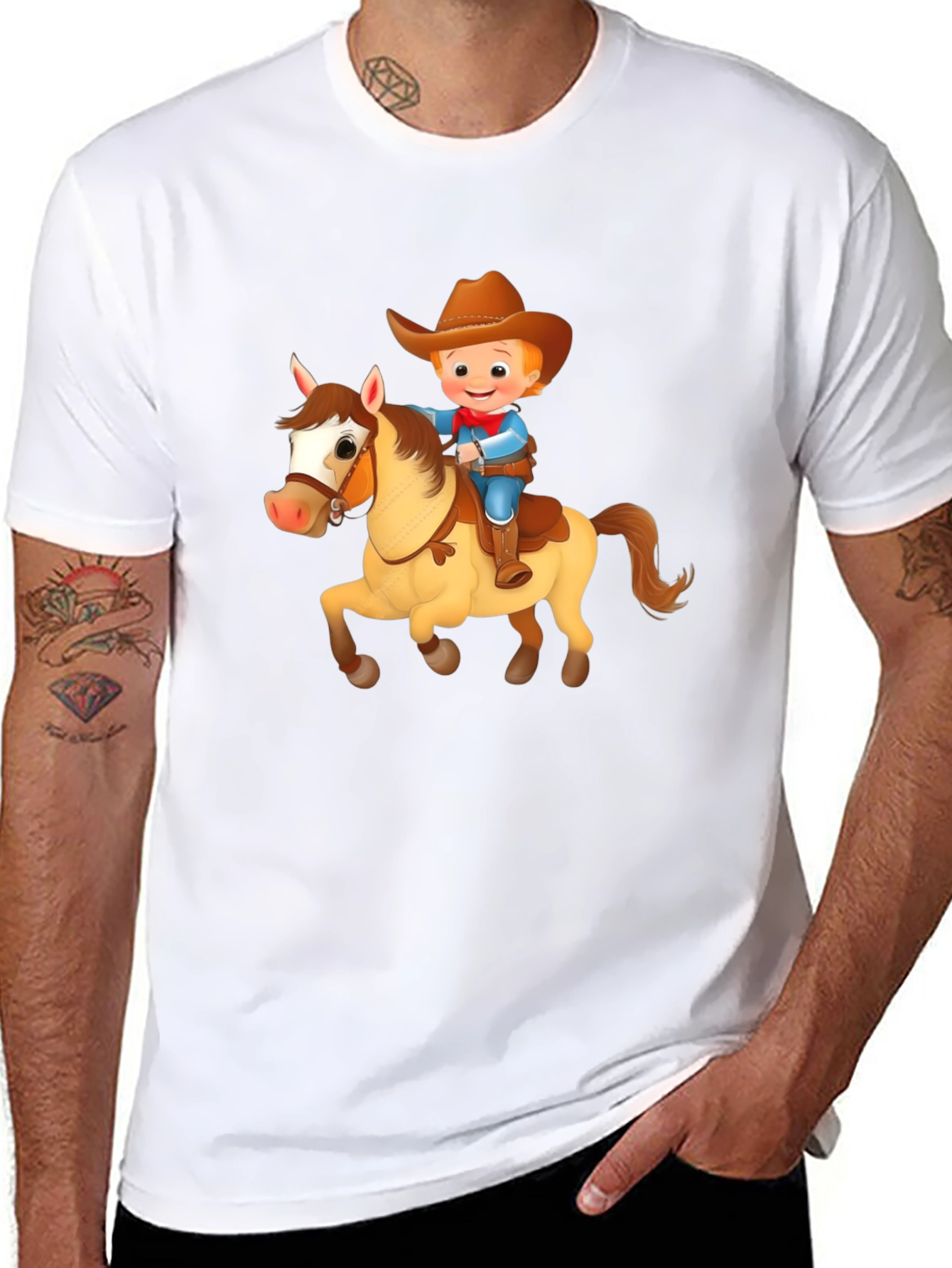 Cowboy Rider Graphic T-Shirt