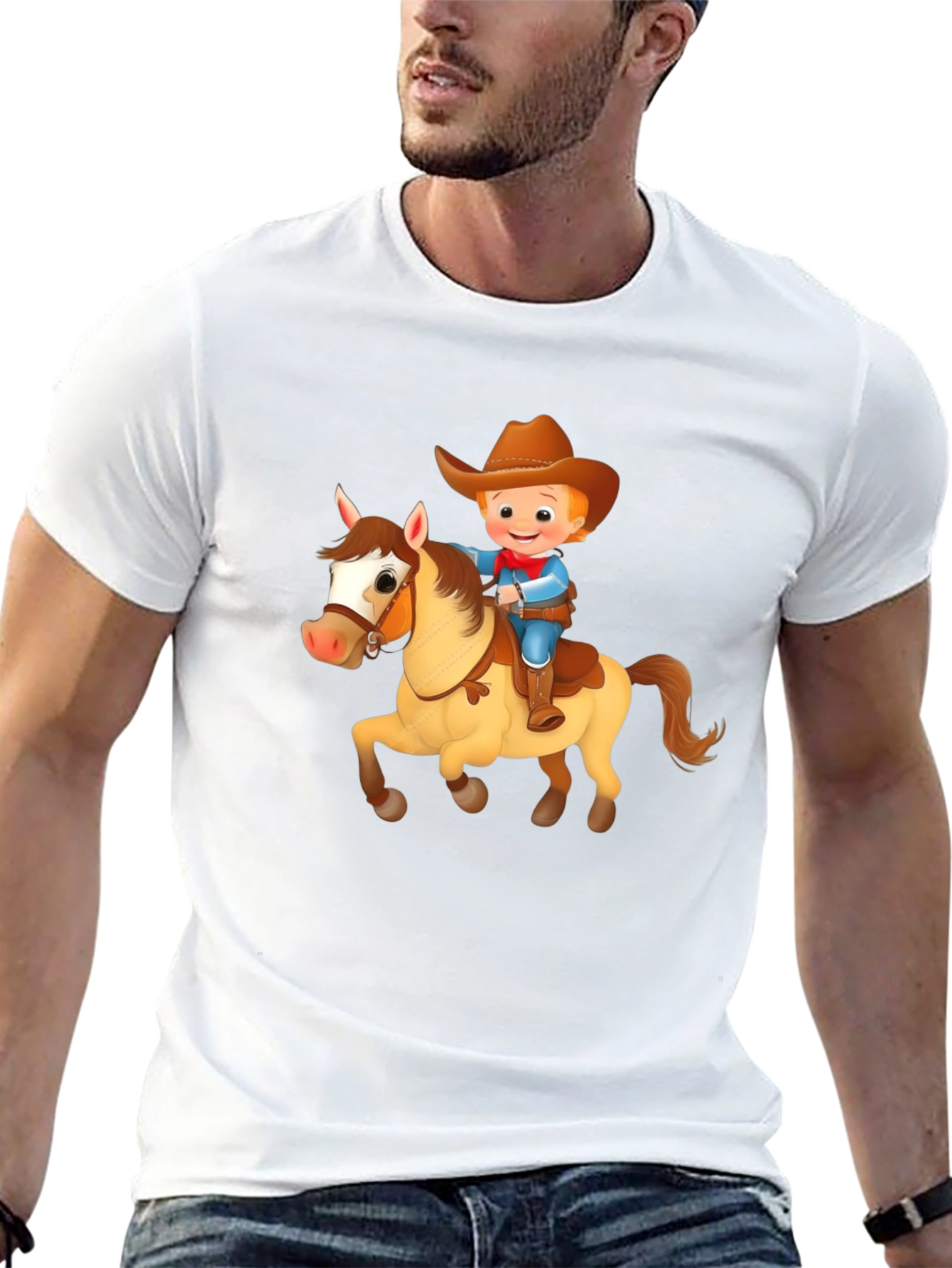 Cowboy Rider Graphic T-Shirt