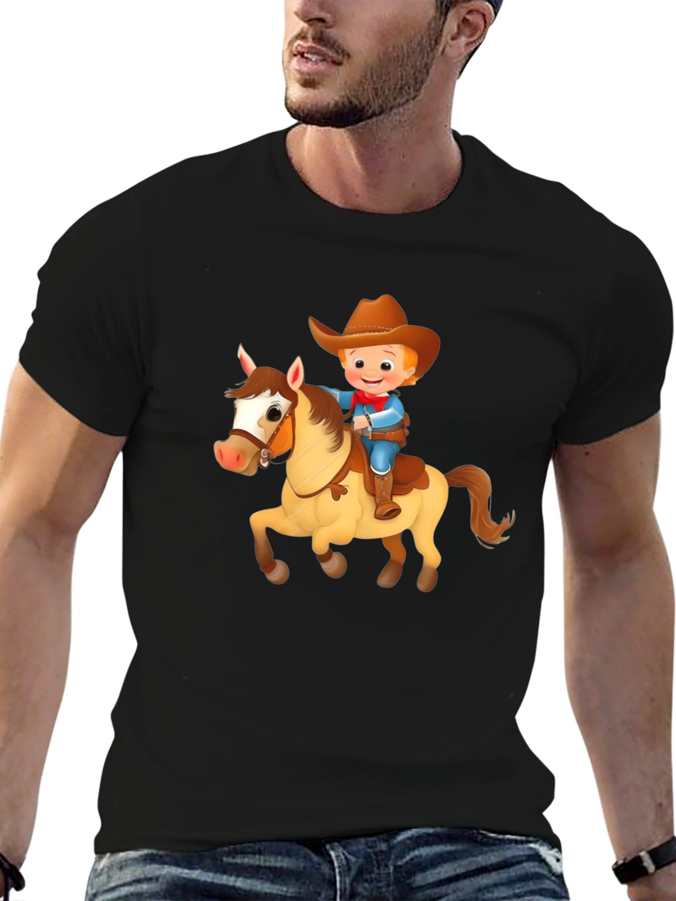 Cowboy Rider Graphic T-Shirt