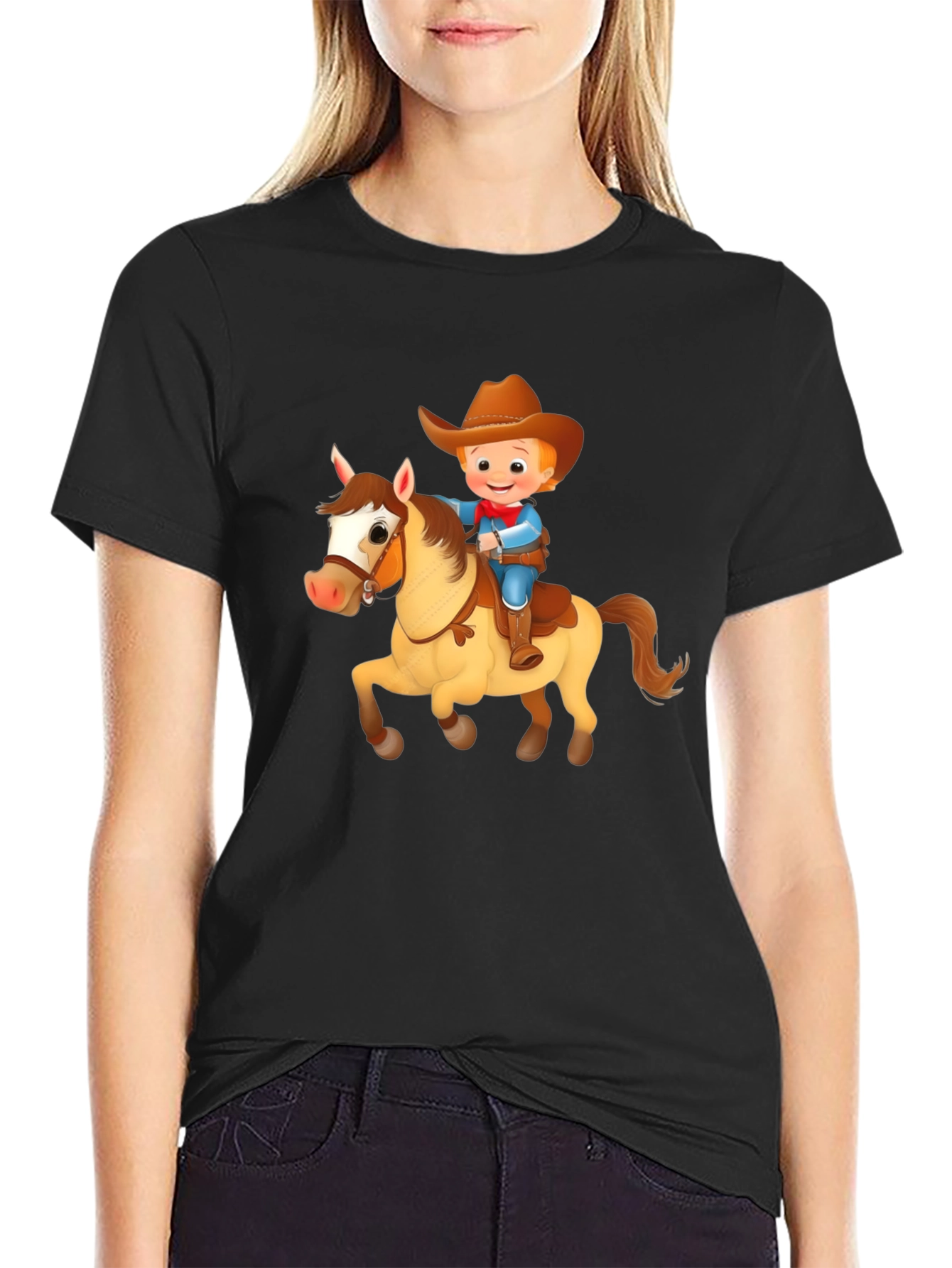 Cowboy Rider Graphic T-Shirt