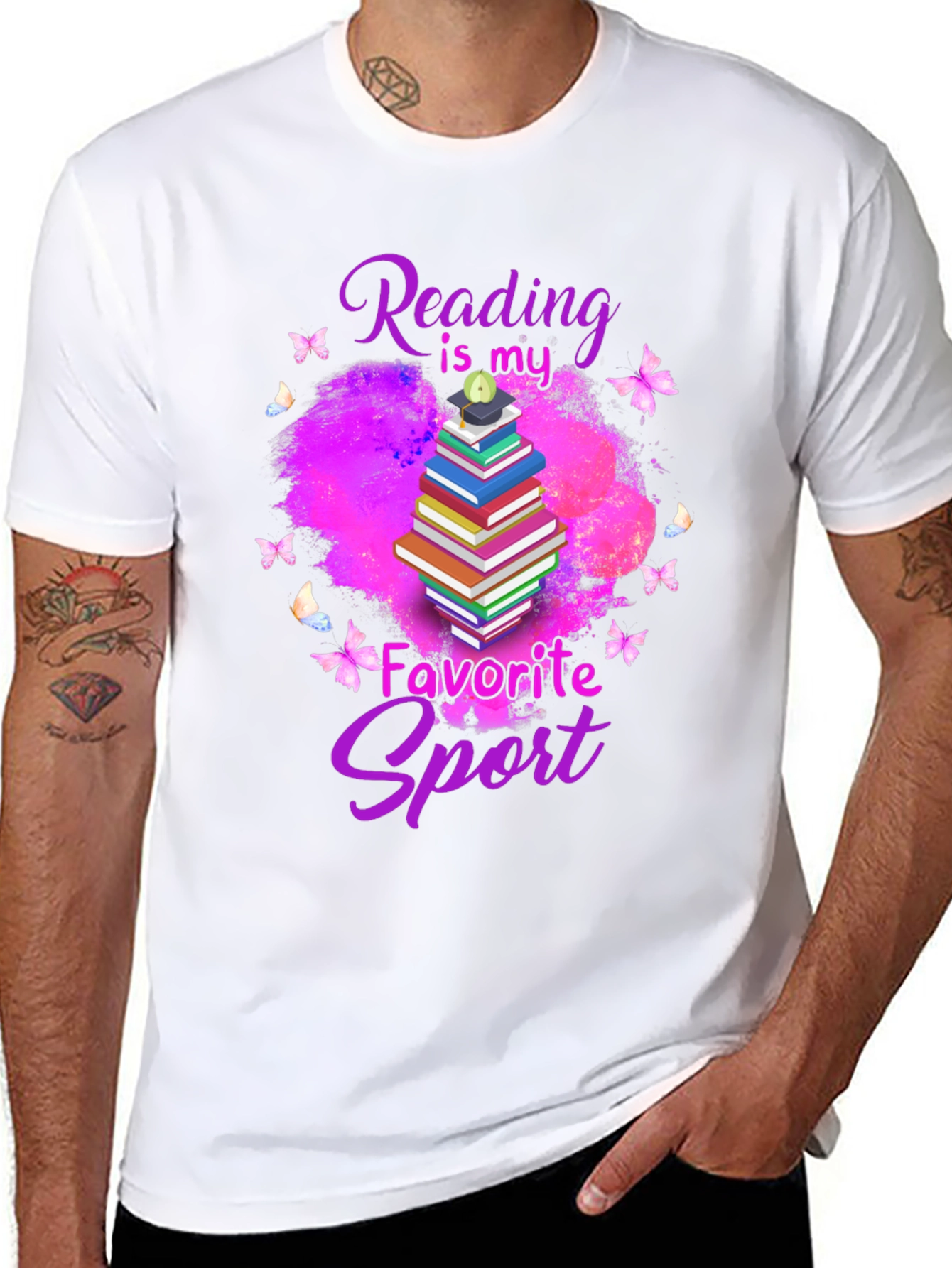 Reading is My Favorite Sport T-Shirt