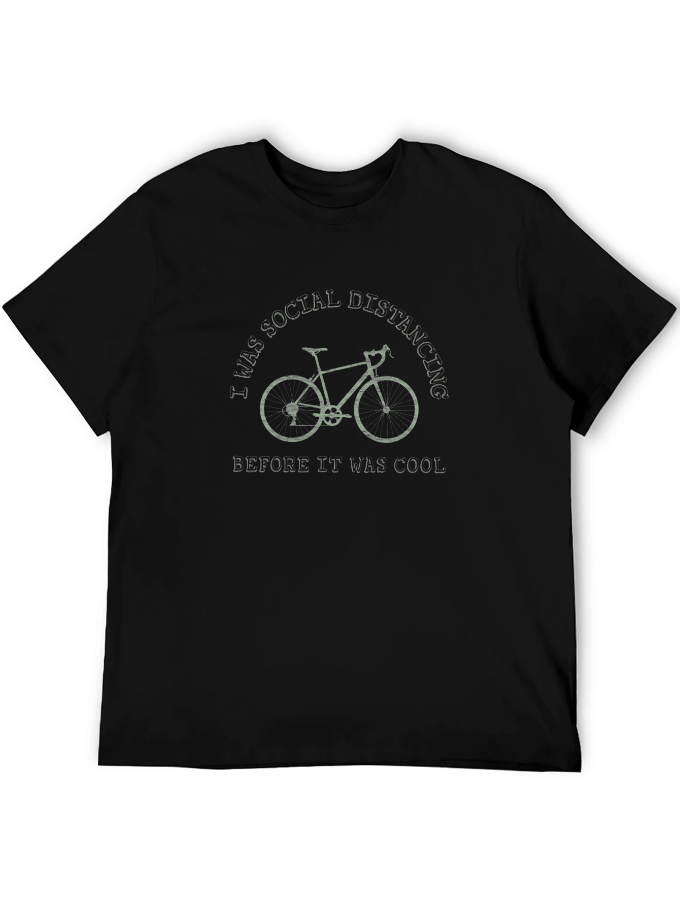 Social Distancing Bicycle T-Shirt