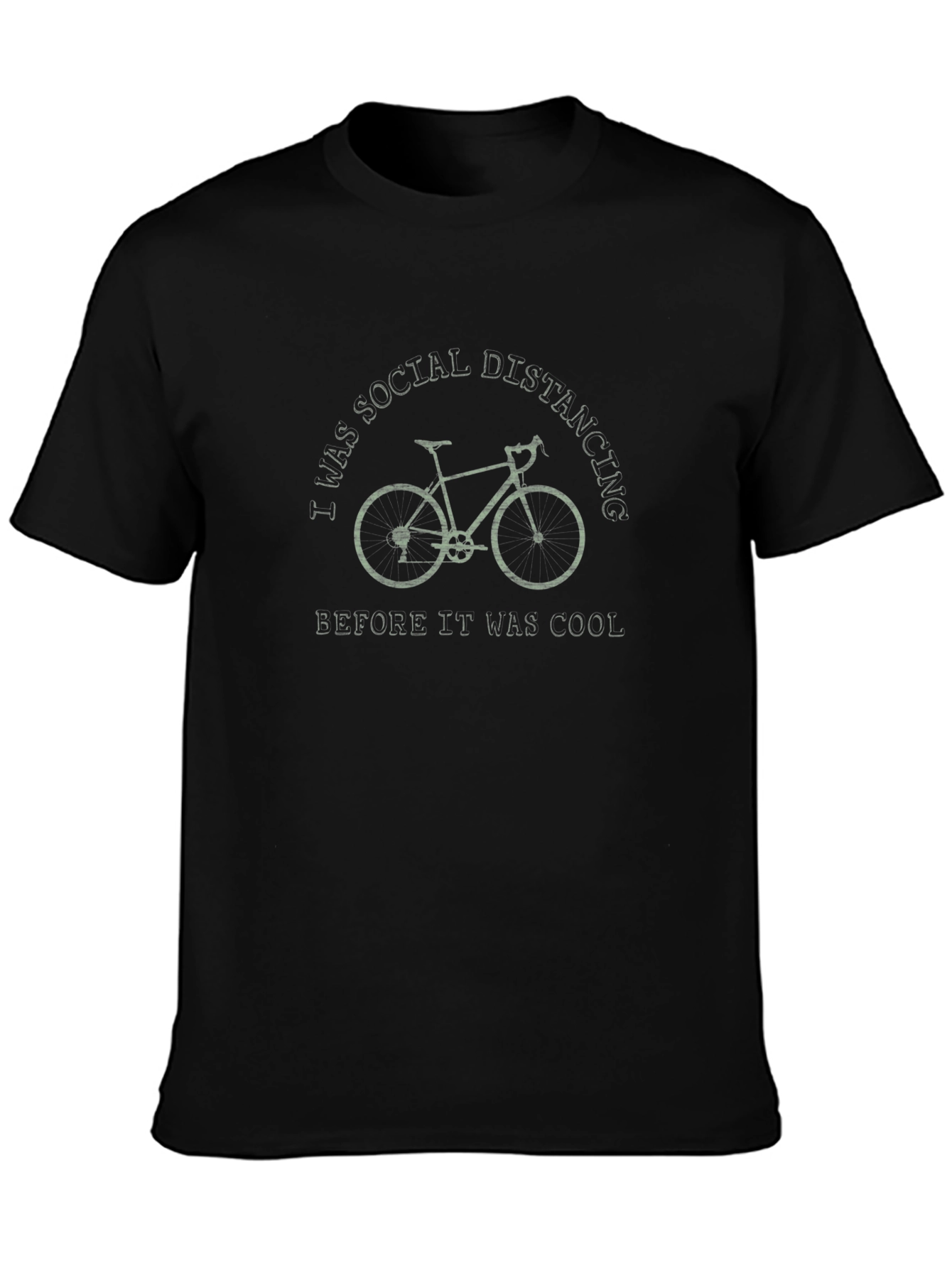 Social Distancing Bicycle T-Shirt