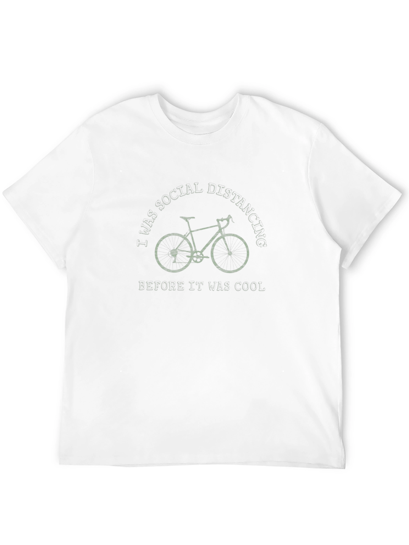 Social Distancing Bicycle T-Shirt