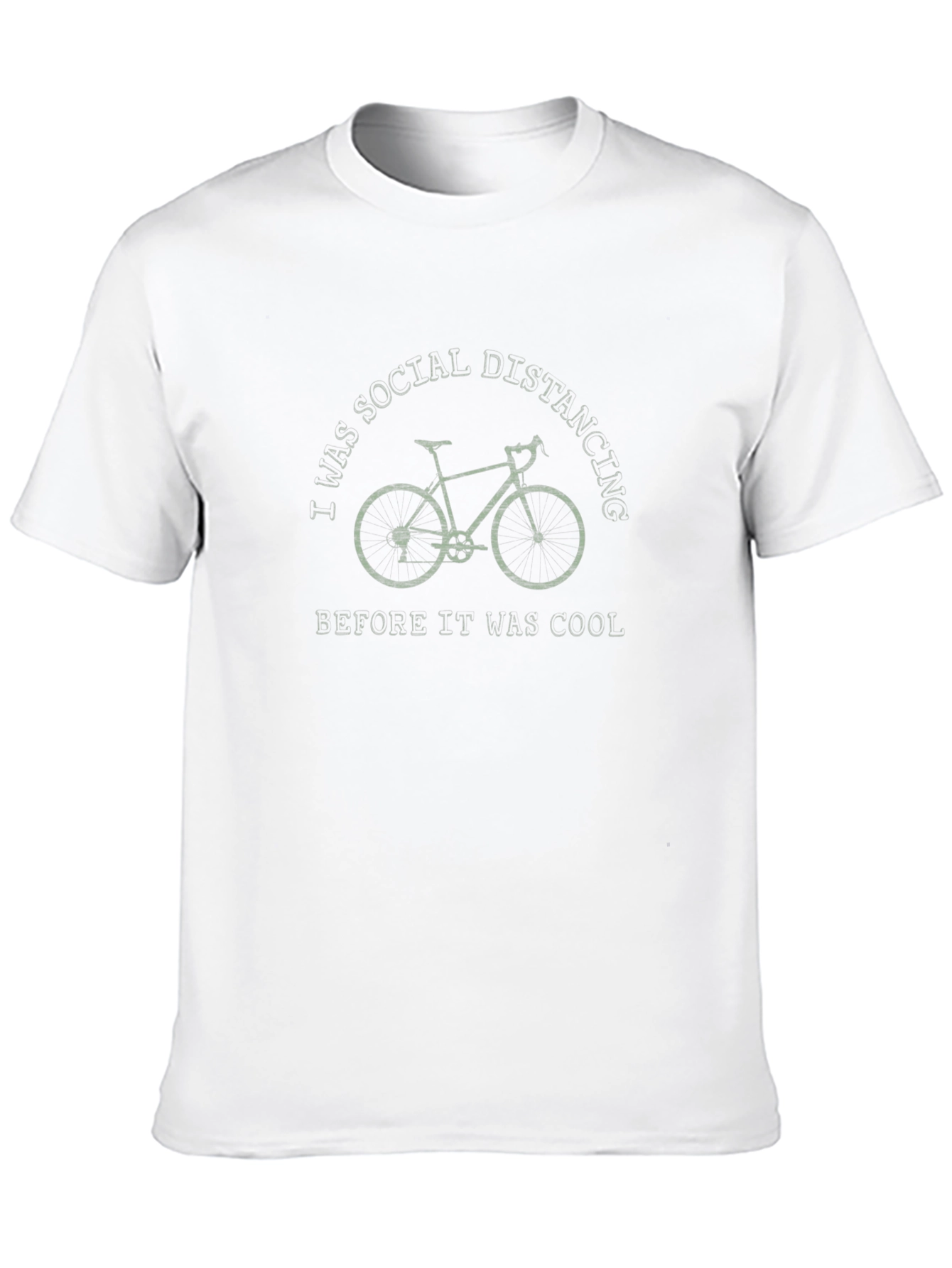 Social Distancing Bicycle T-Shirt