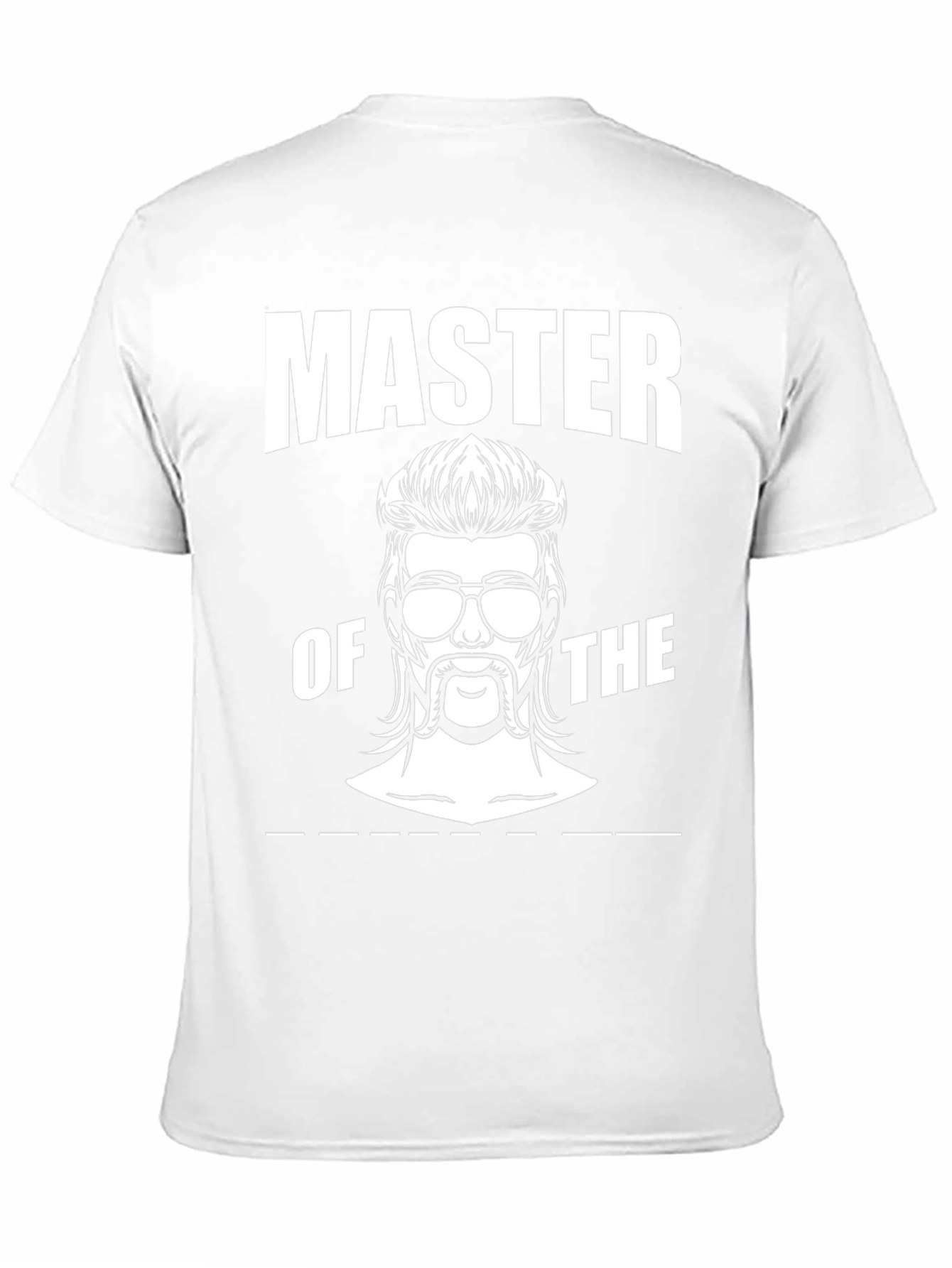 Master of The Mullet Graphic Tee - Black