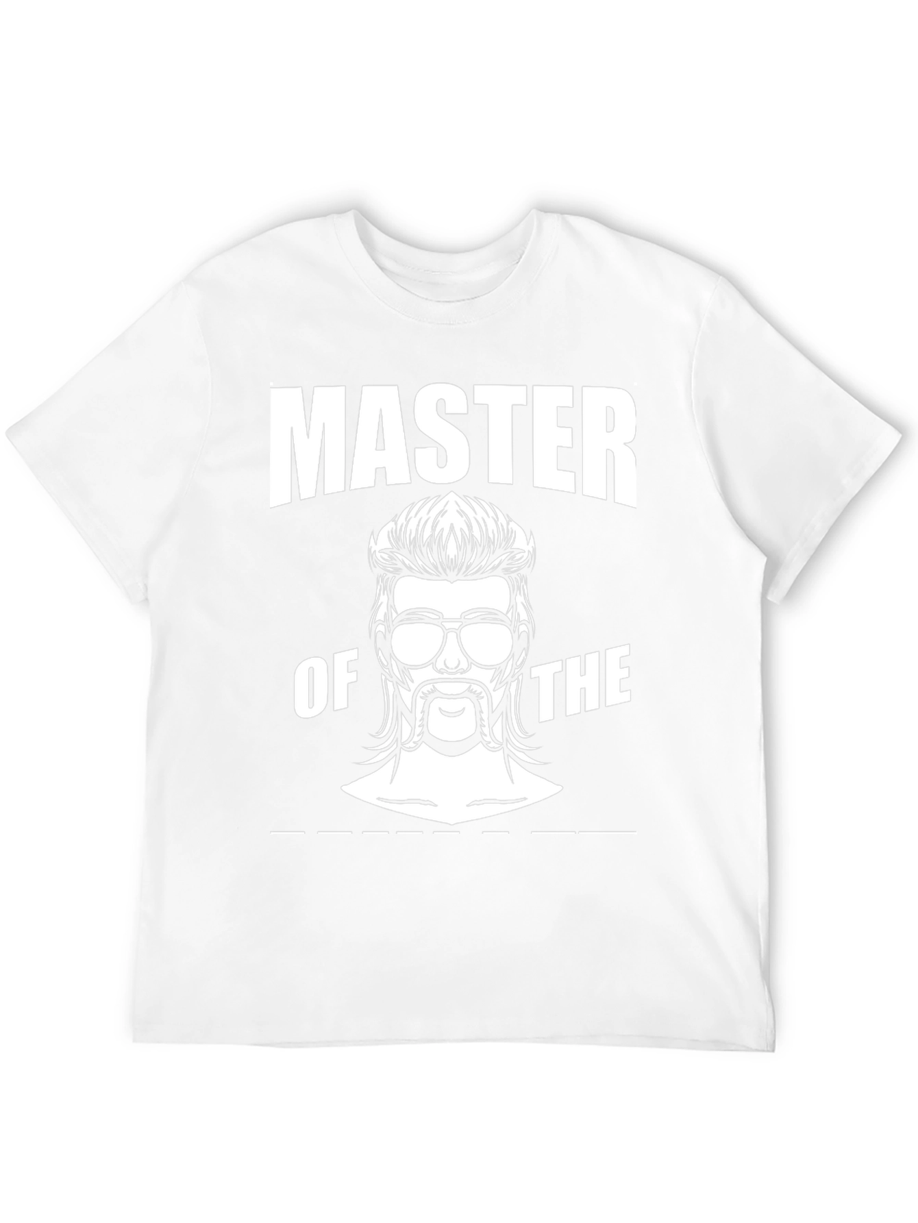Master of The Mullet Graphic Tee - Black