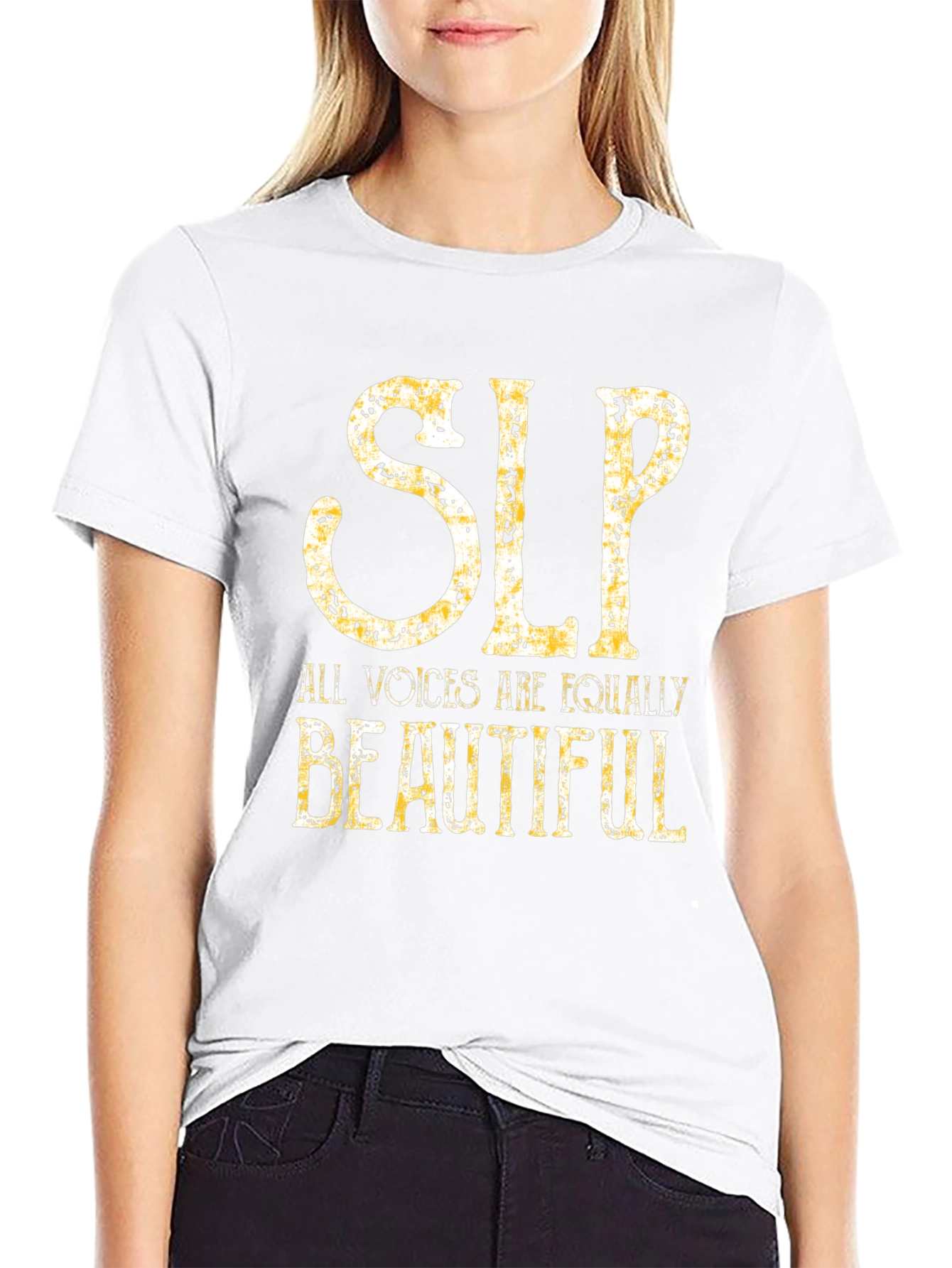 SLP All Voices Are Equally Beautiful Black T-Shirt