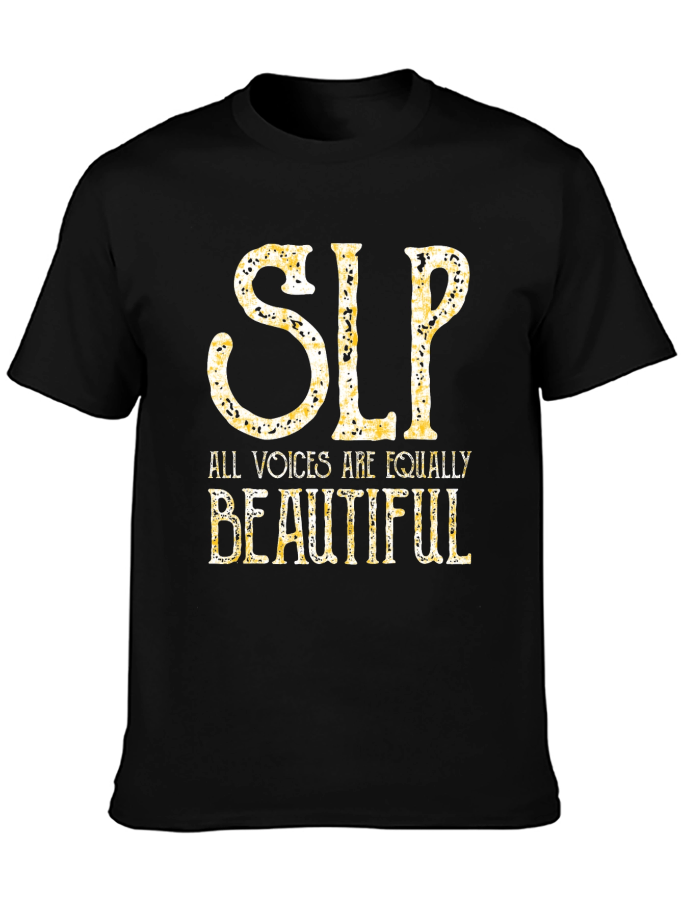 SLP All Voices Are Equally Beautiful Black T-Shirt