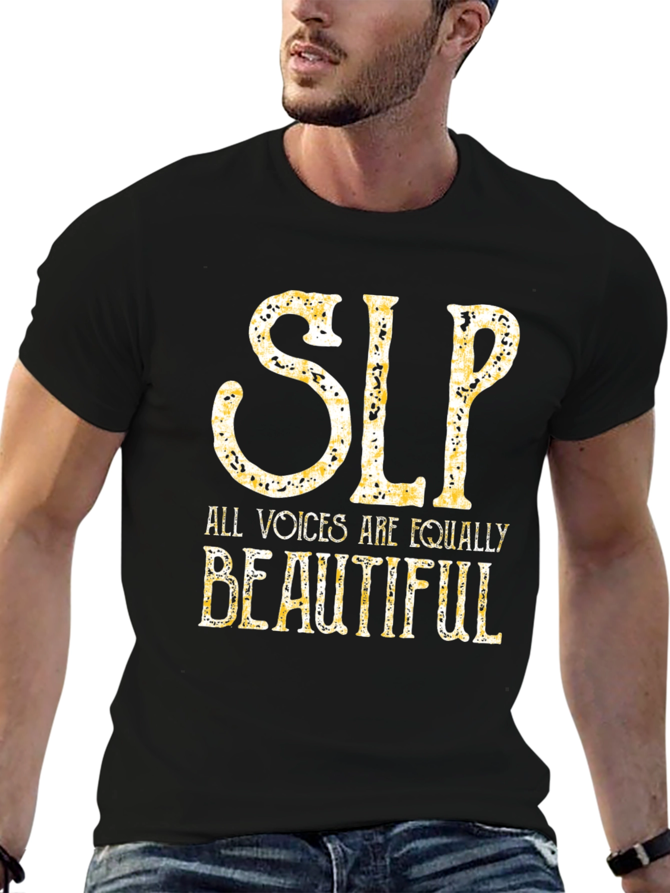 SLP All Voices Are Equally Beautiful Black T-Shirt