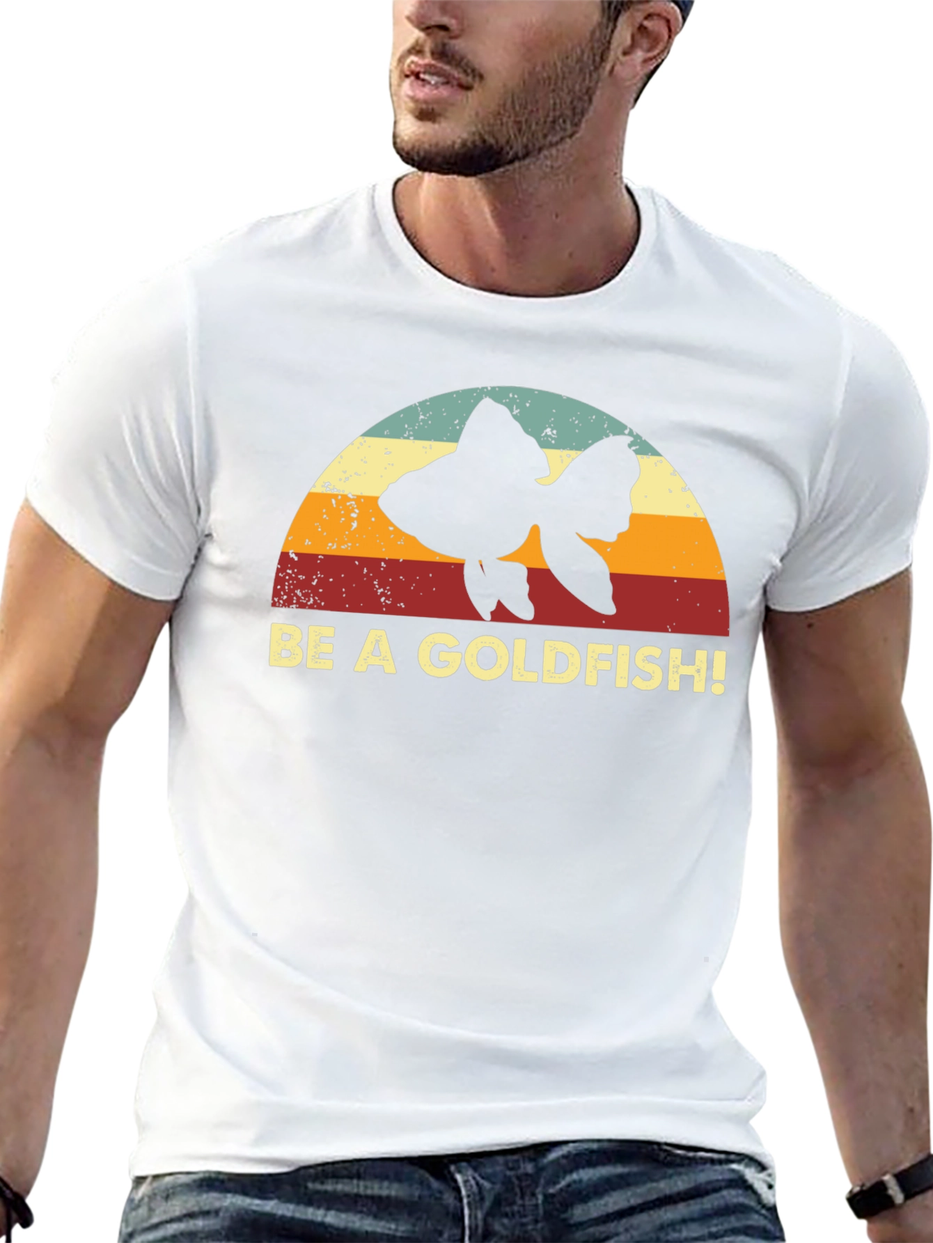 Be A Goldfish Graphic Tee