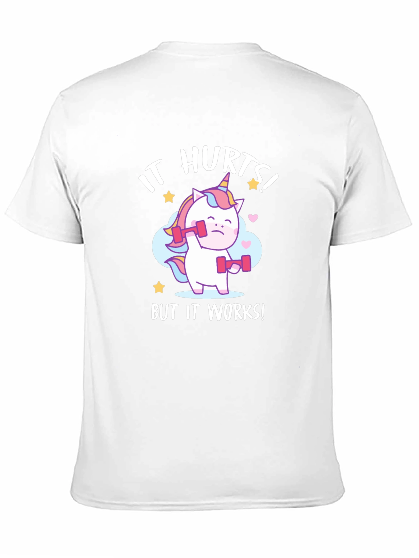Unicorn Workout Graphic T-Shirt