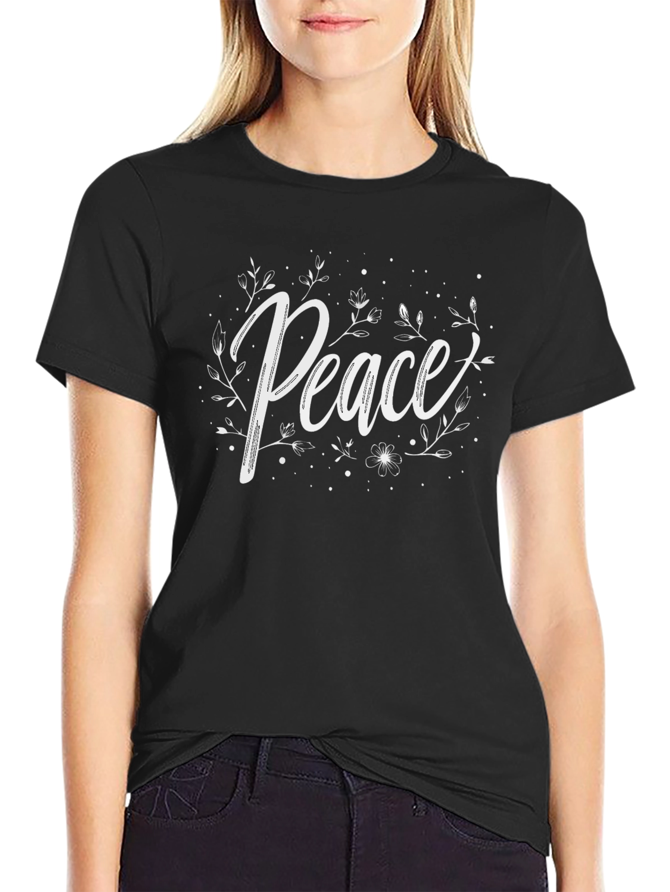 Peace Graphic T-Shirt - Stylish & Comfortable