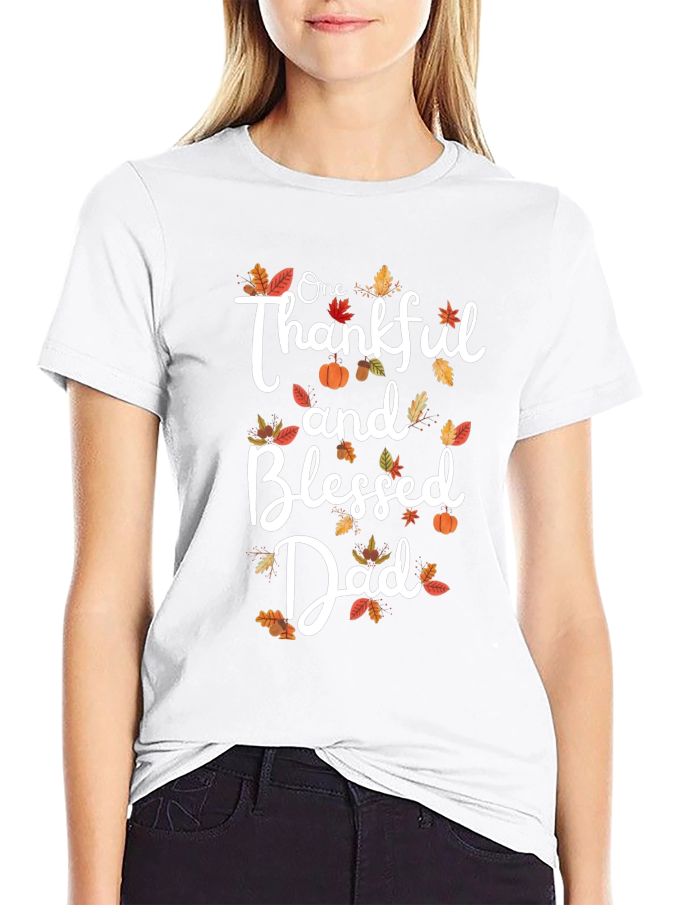 Thankful and Blessed Dad T-Shirt